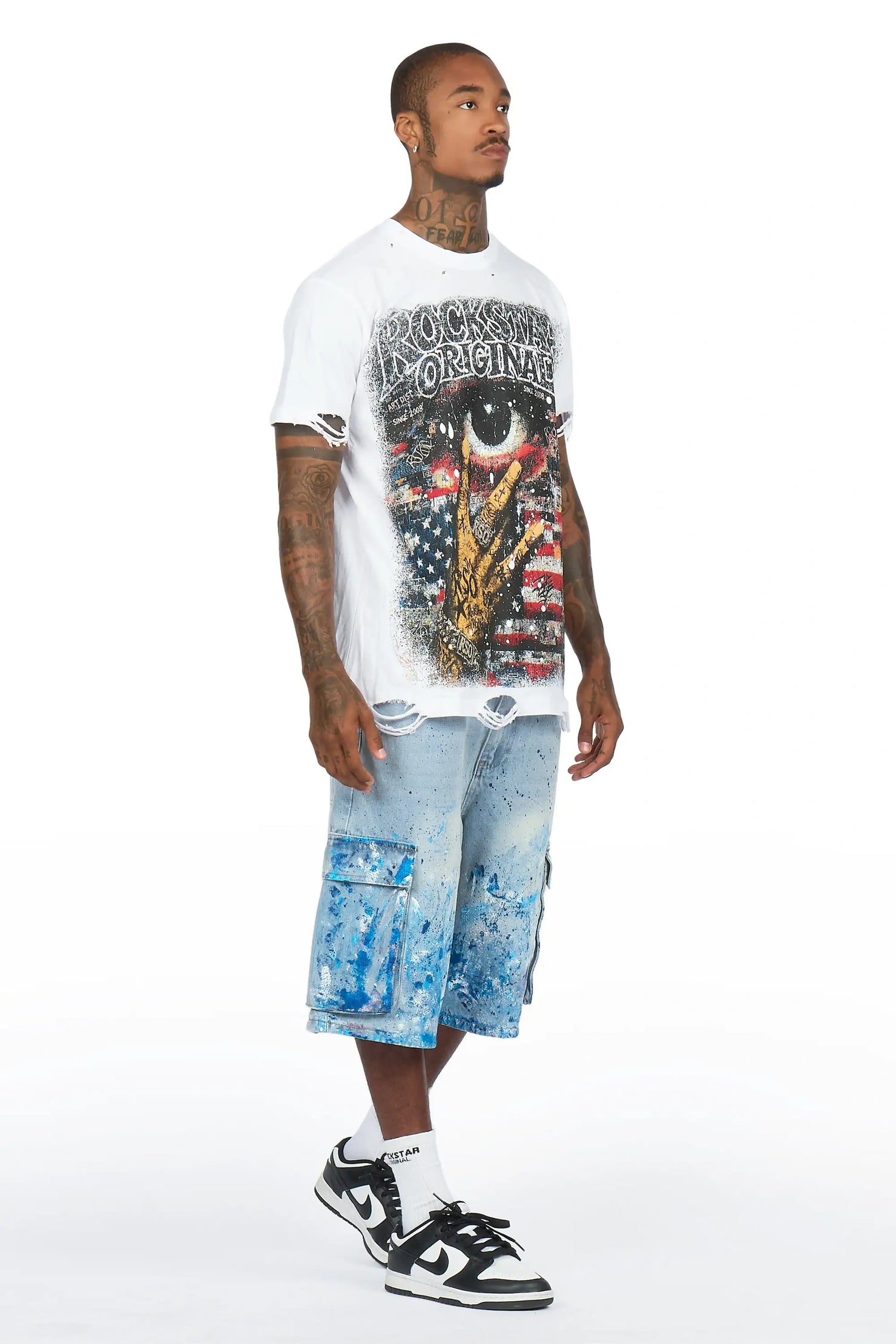 Fonte Light Indigo Denim Jort