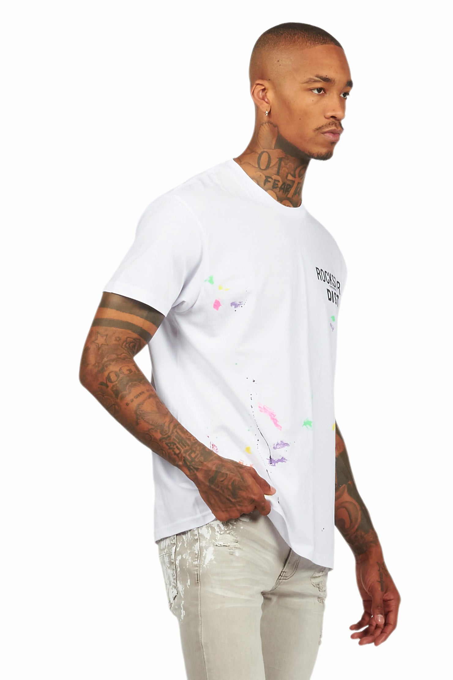 Sayer White Graphic T-Shirt