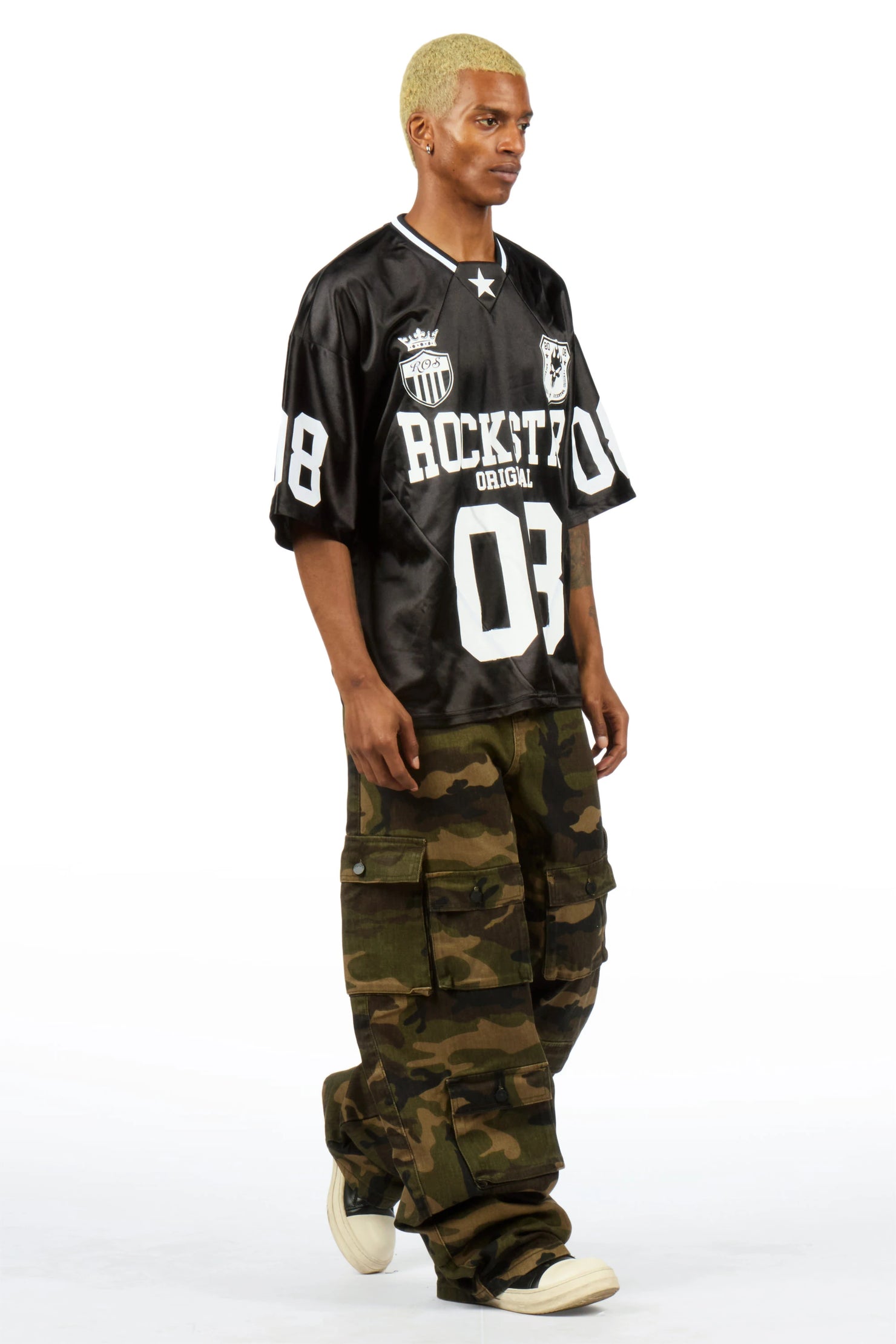 Arrow Camo Barrel Fit Jean