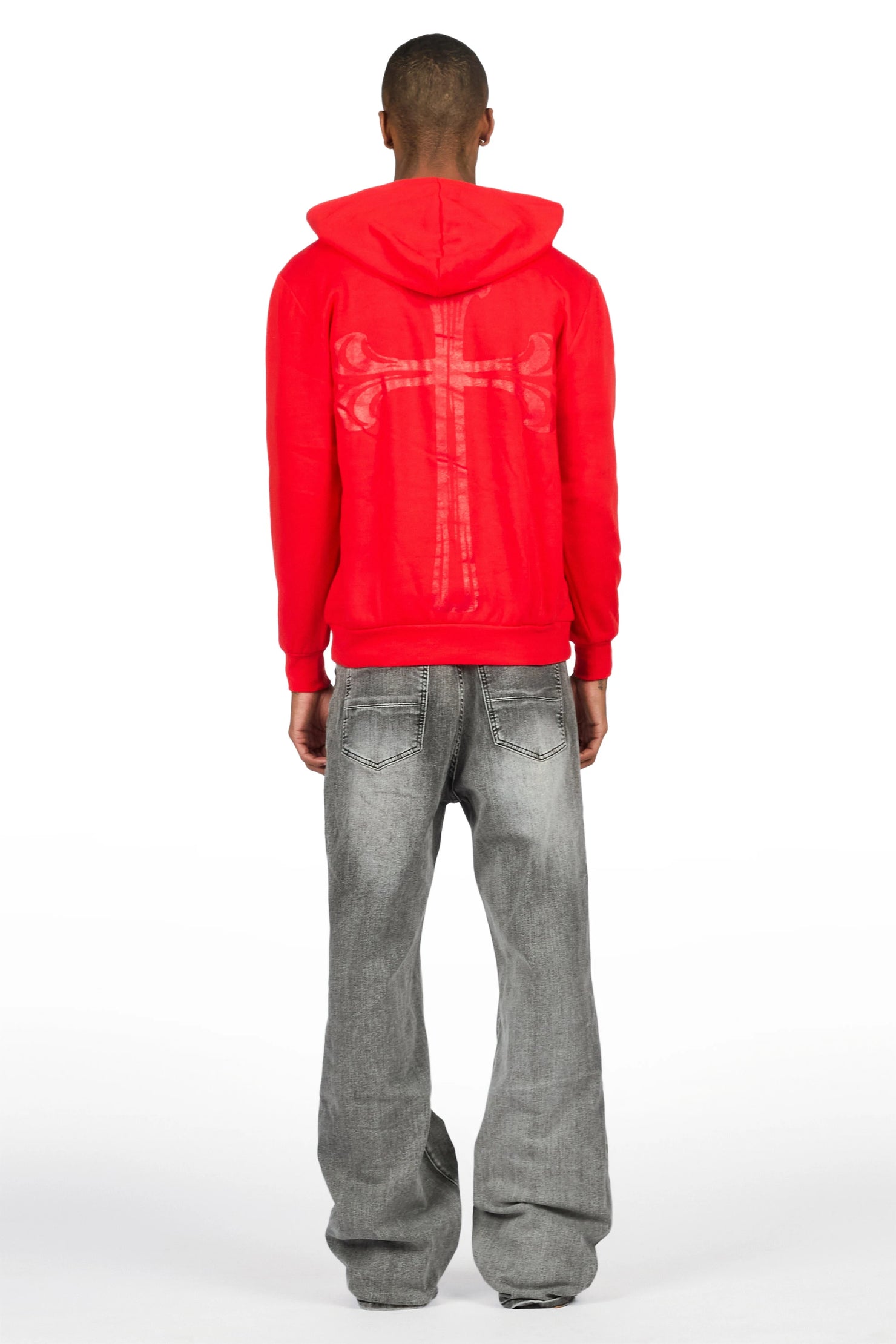 Ovol Grey Baggy Fit Jean