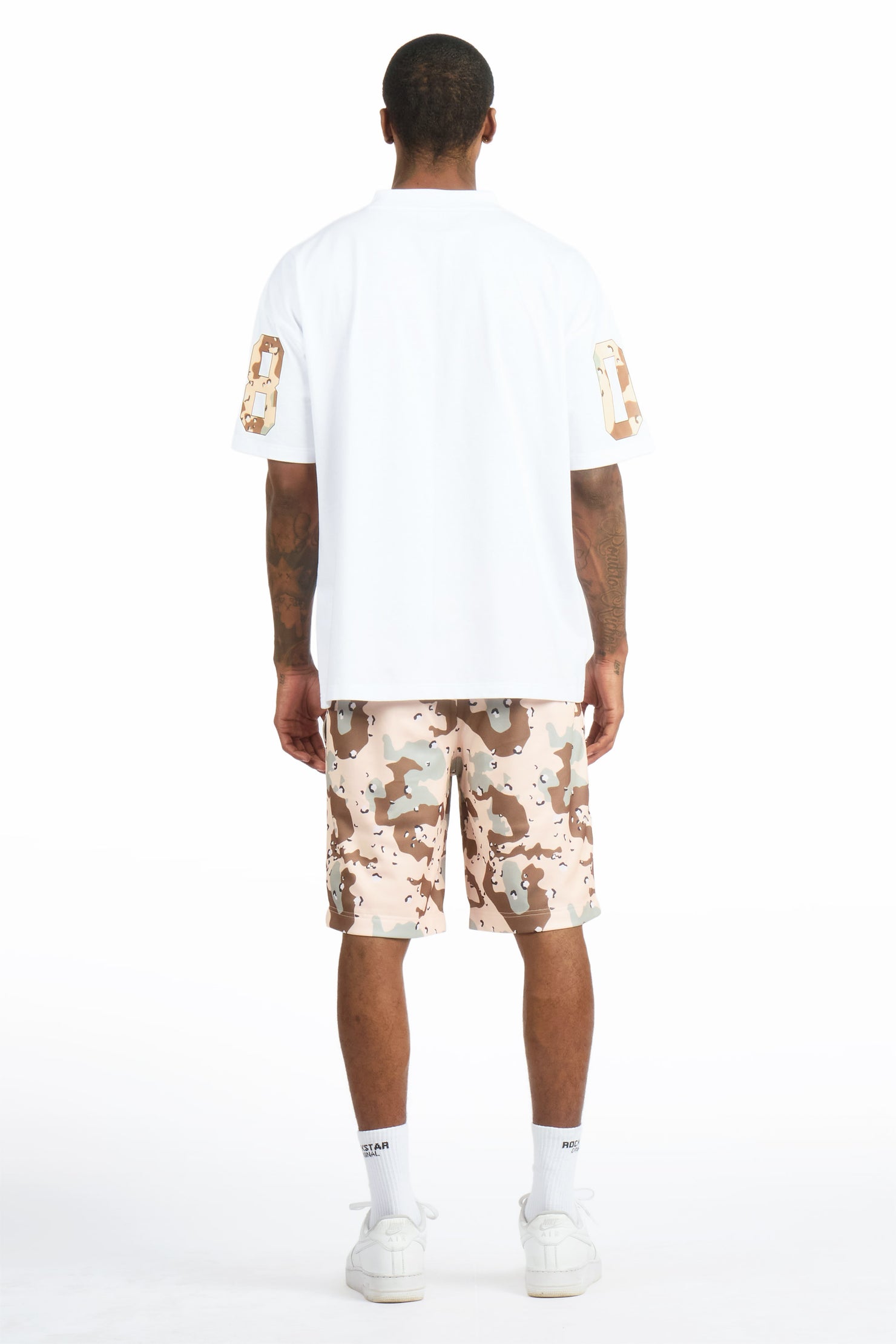 Desiero Desert Camo T-Shirt Short Set