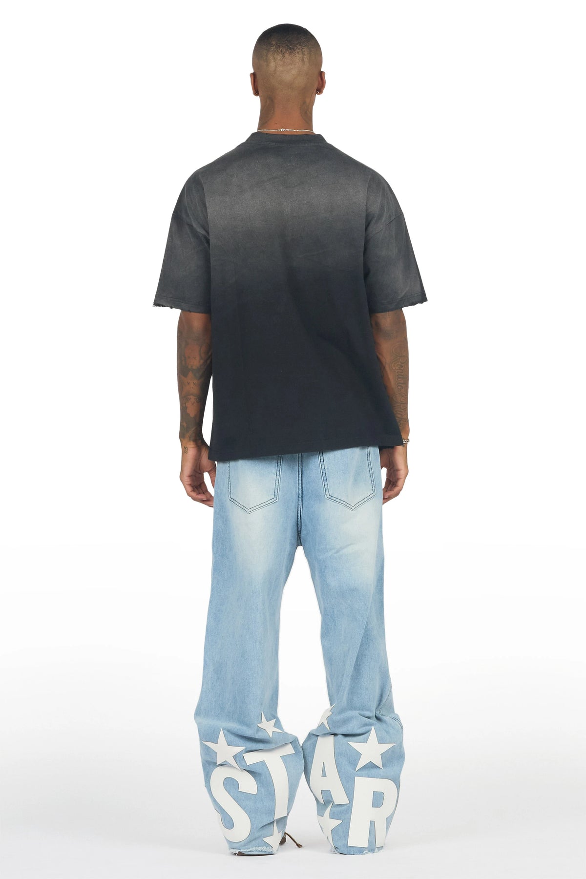 Kean Blue Baggy Fit Jean