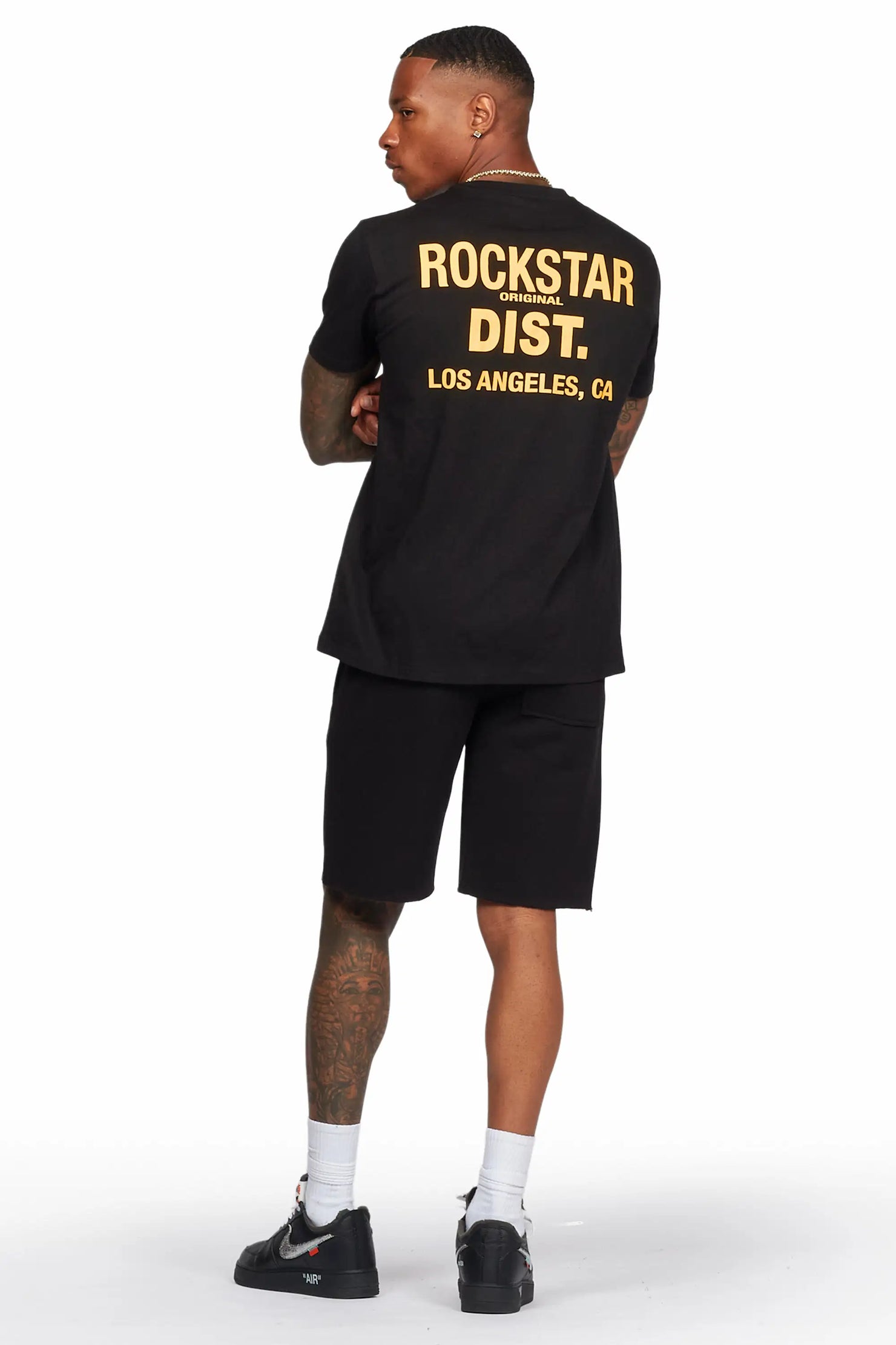 Lake Black T-Shirt/Short Set