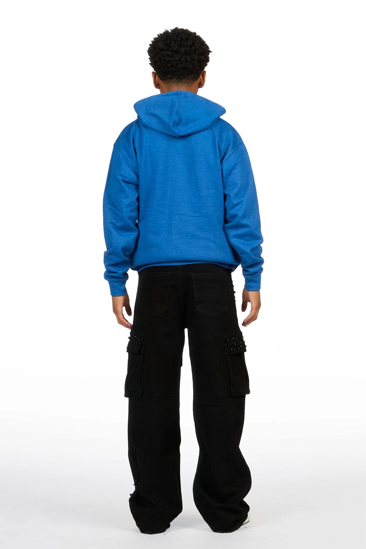 Boys Bryx Black Pearl Baggy Fit Jean