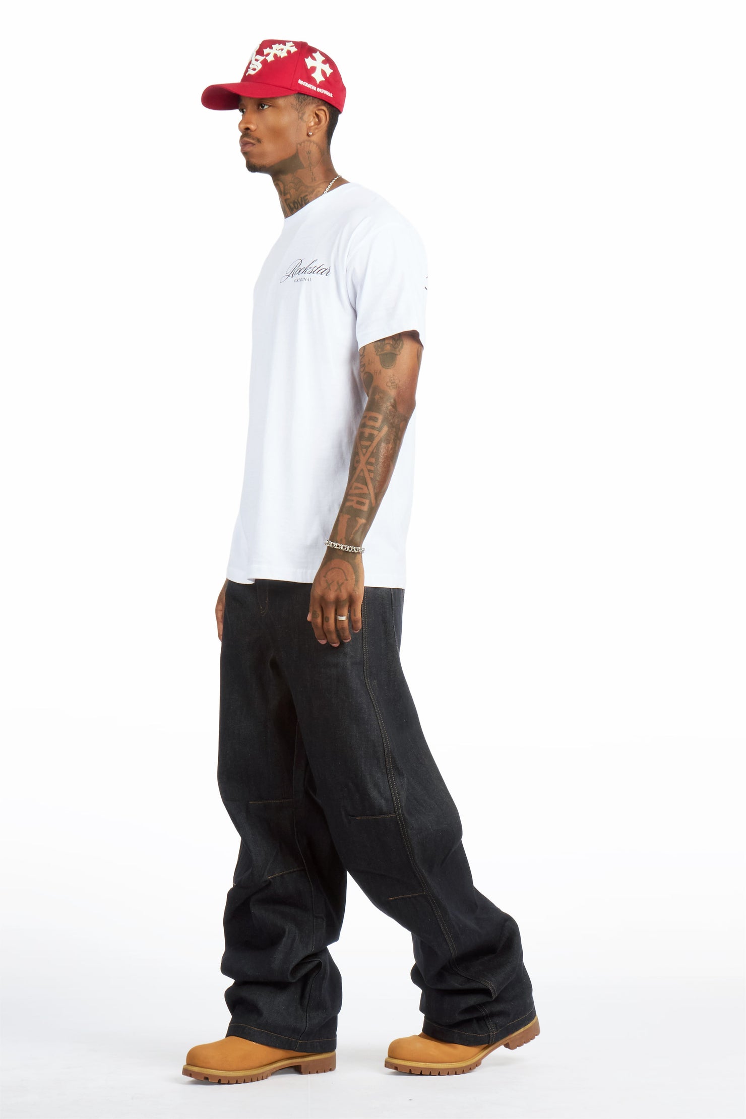 Fame Raw Blue Barrel Fit Jean