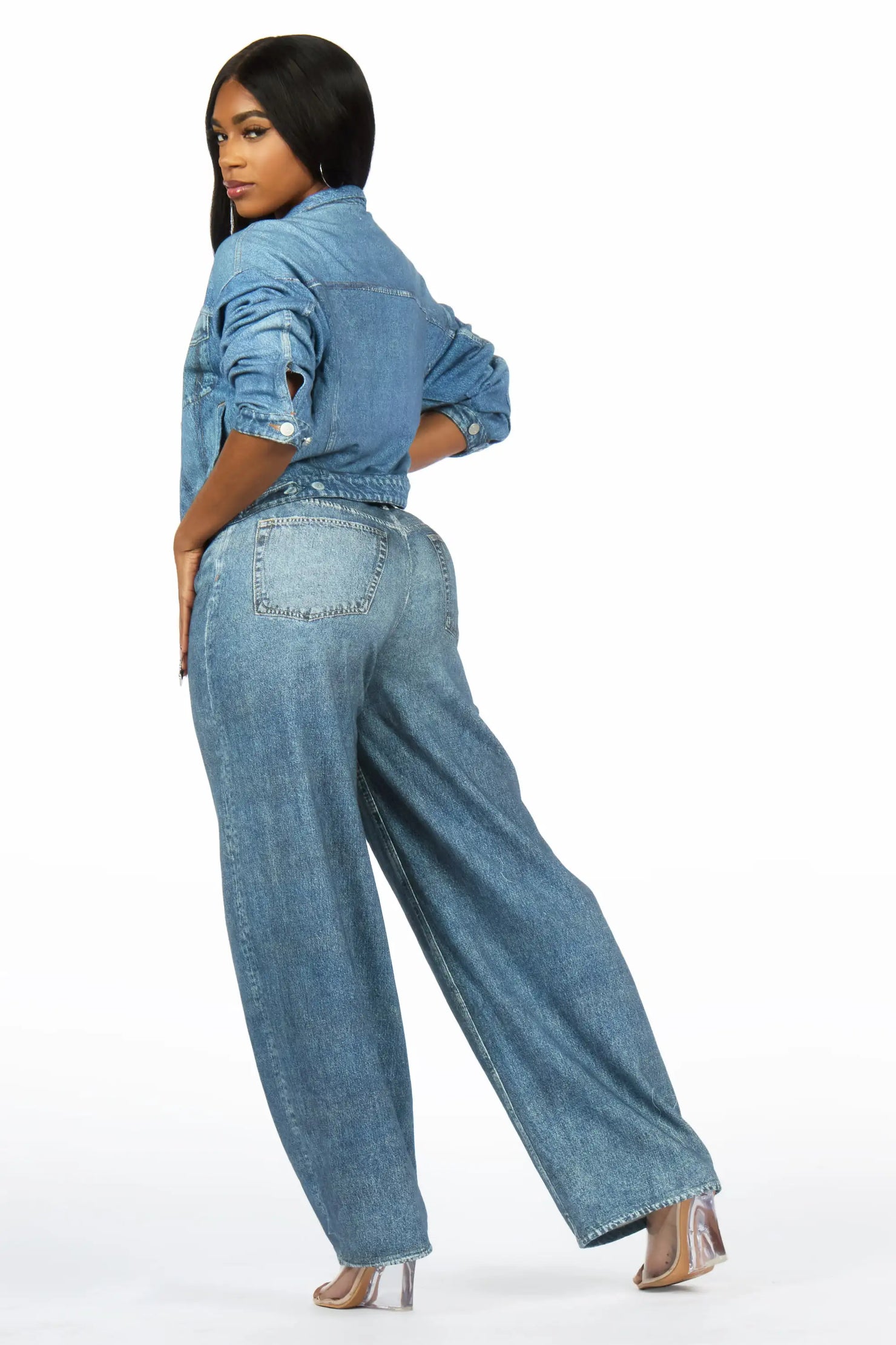Kasai Med. Wash Jacket & Kasai Jean Set
