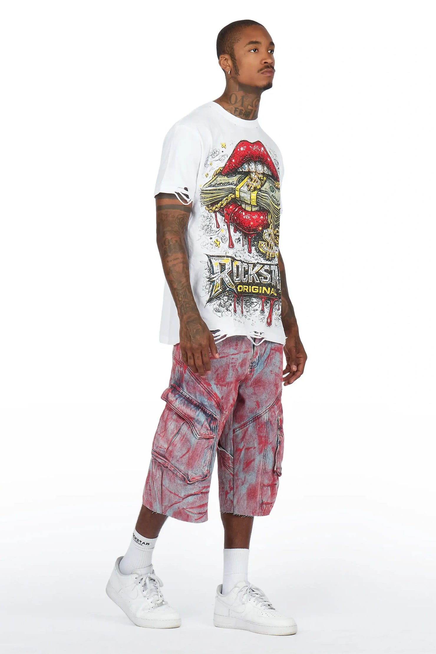 Tren Red/Blue Jort