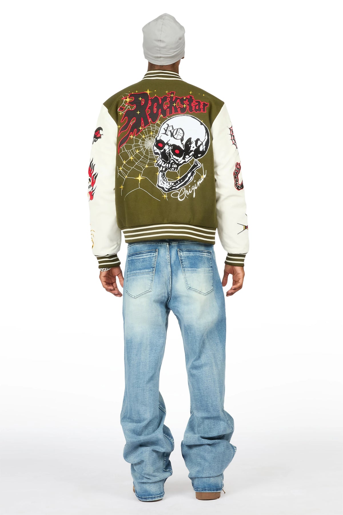 Ovol Blue Baggy Fit Jean