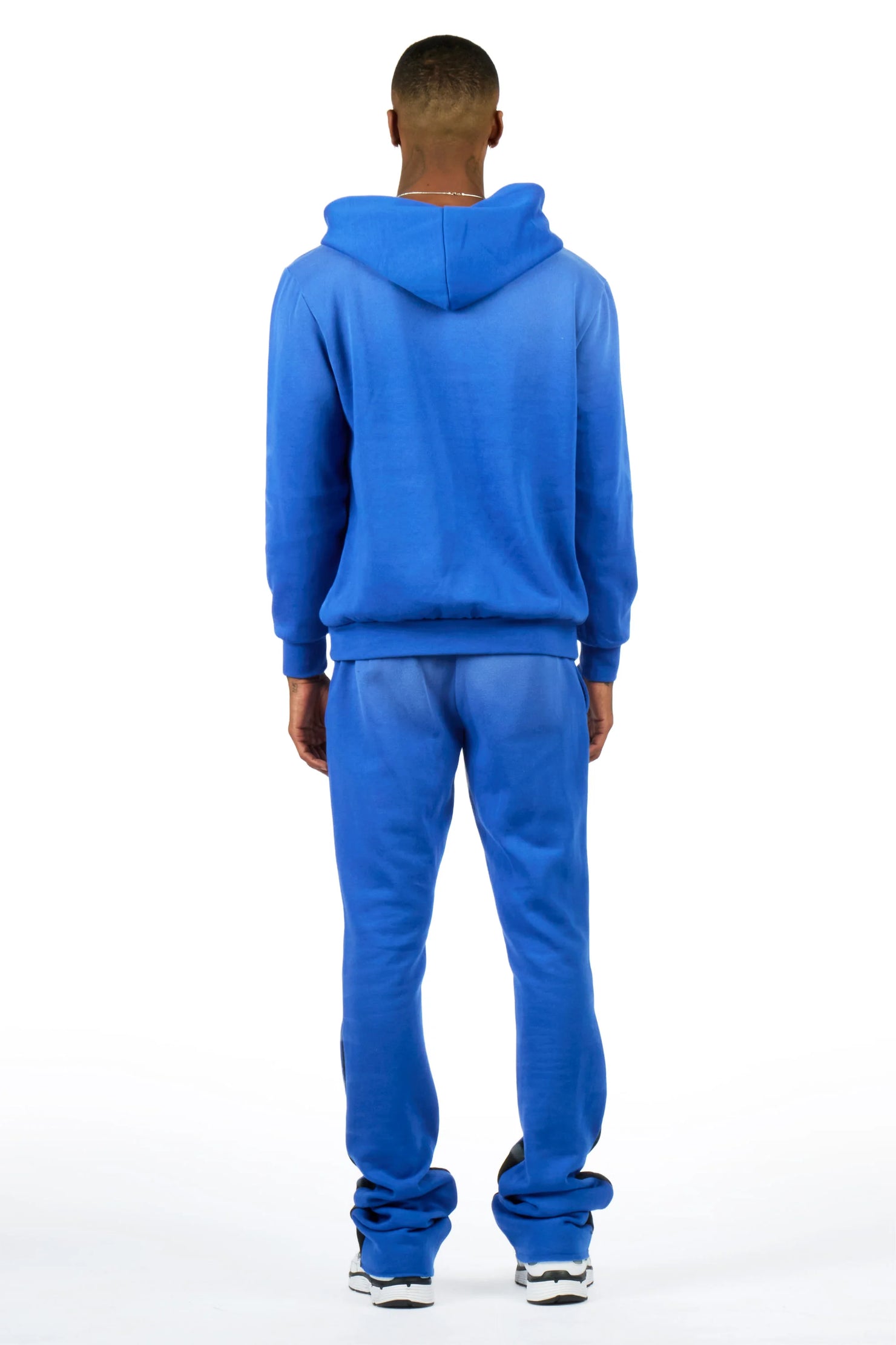 Nelly 2.0 Royal Blue Hoodie/Stacked Flare Track Set
