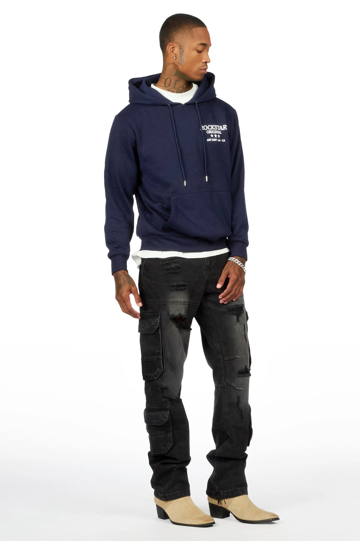 Sylvie Black Straight Fit Jean