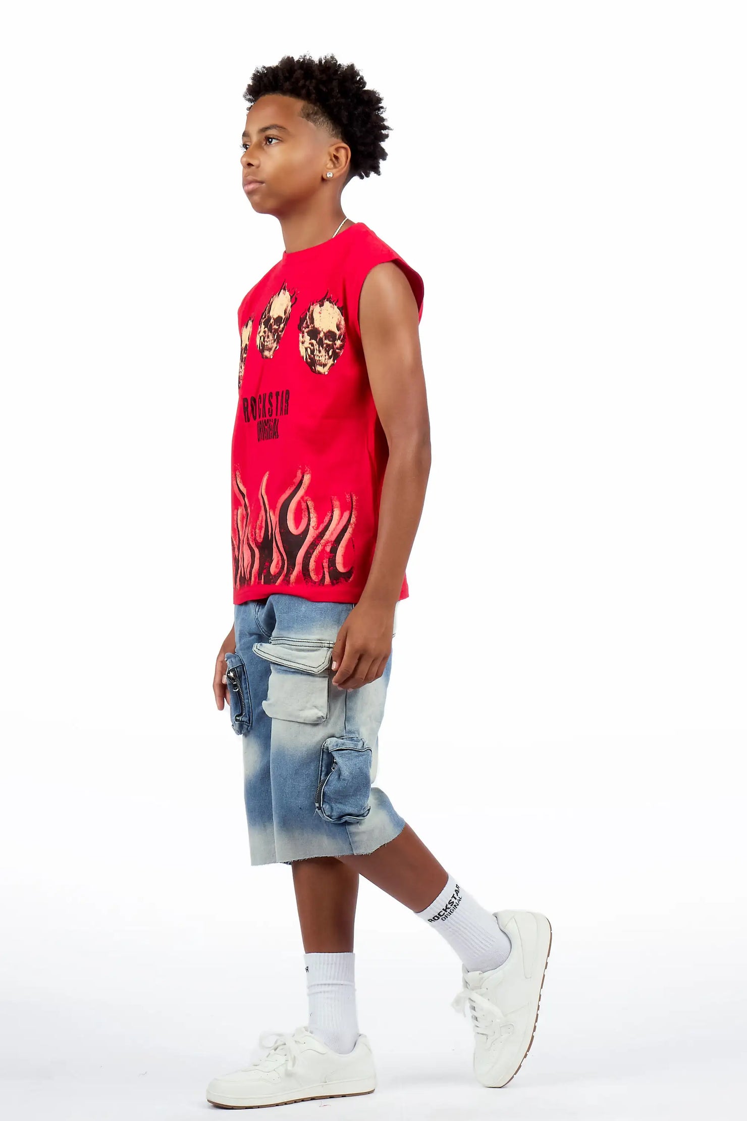 Boys Pocketeer Tint Denim Short