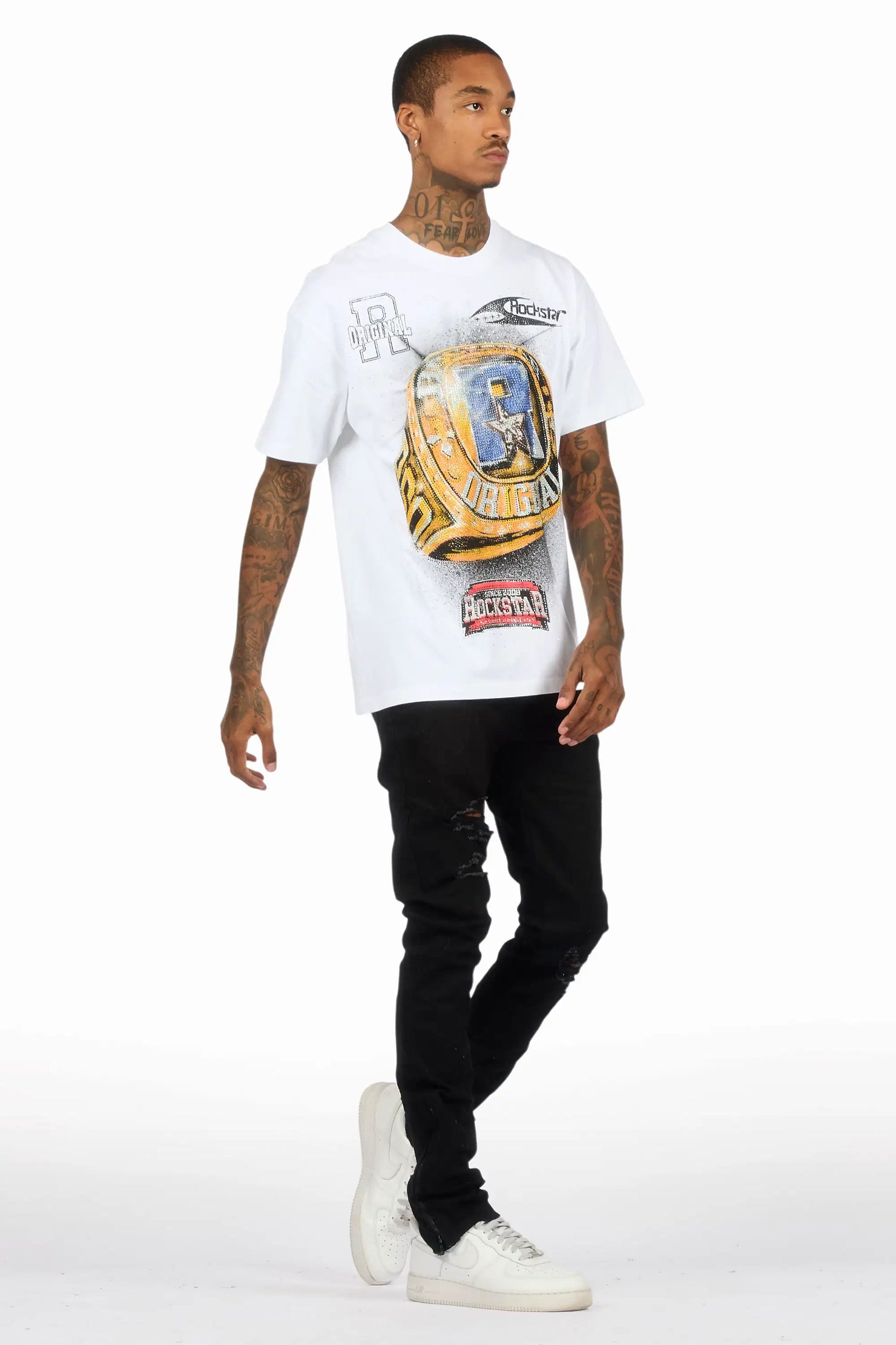 Ferg Black Skinny Fit Jean