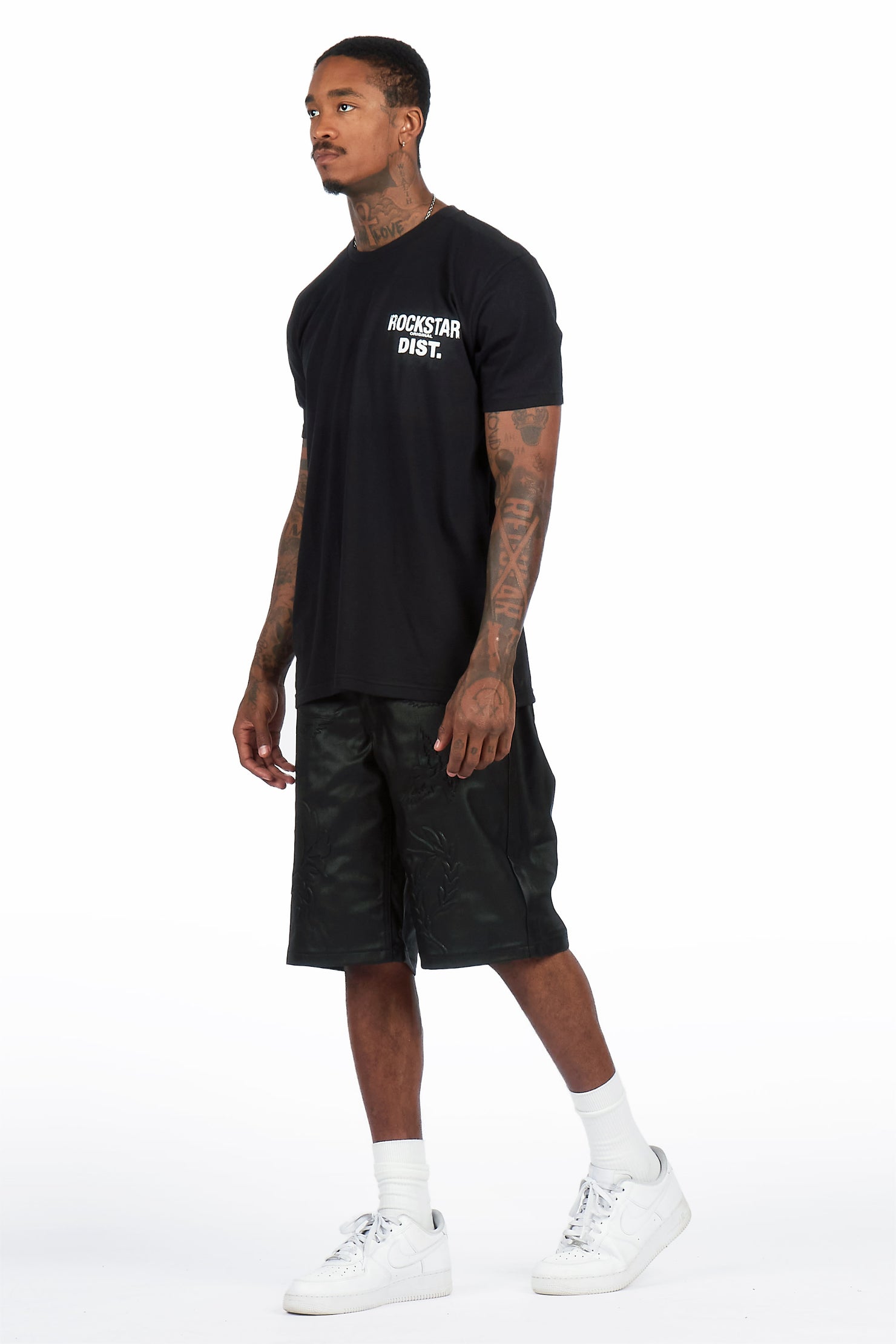 Esco Black Denim Short