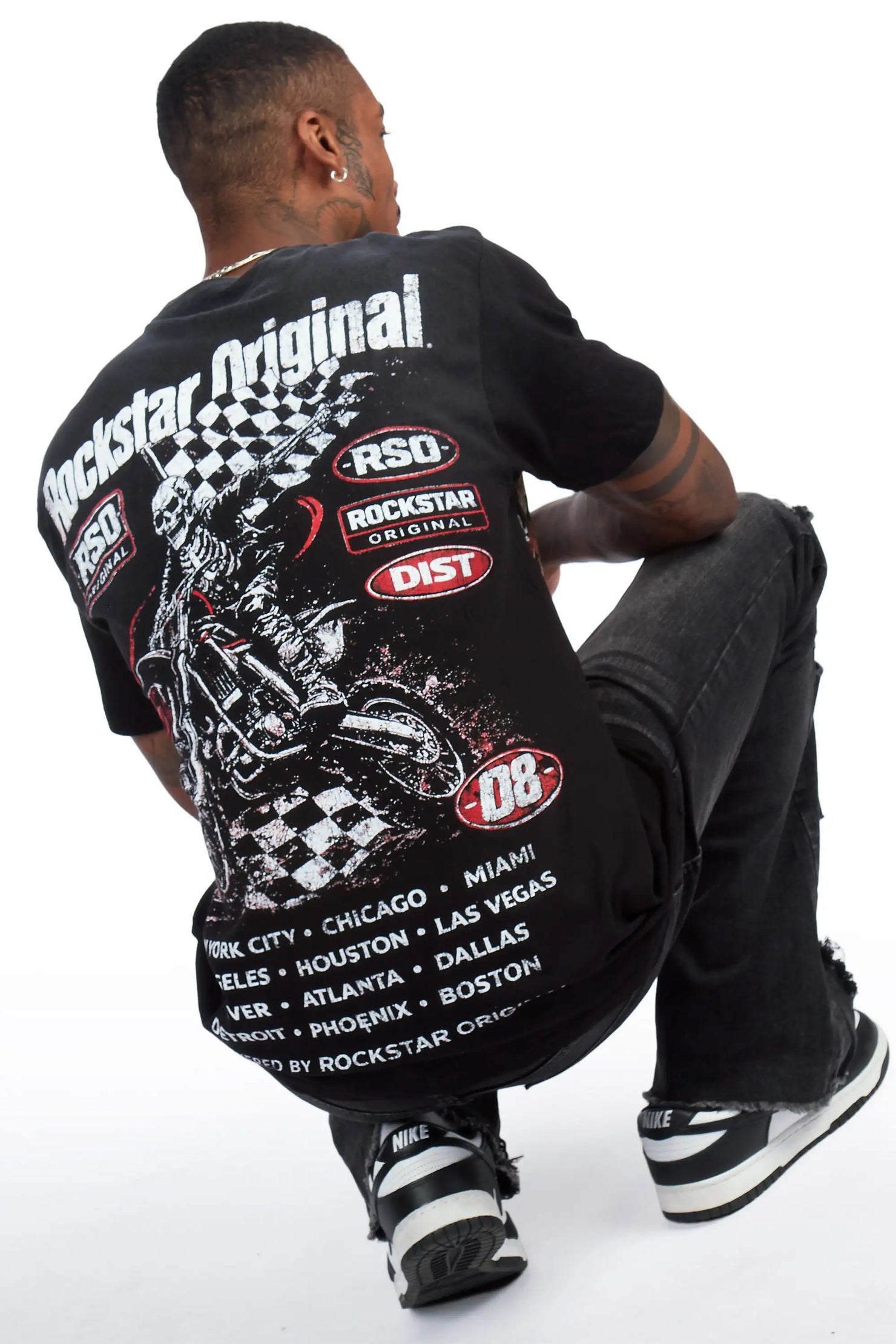 Lewis Black Oversized Graphic T-Shirt