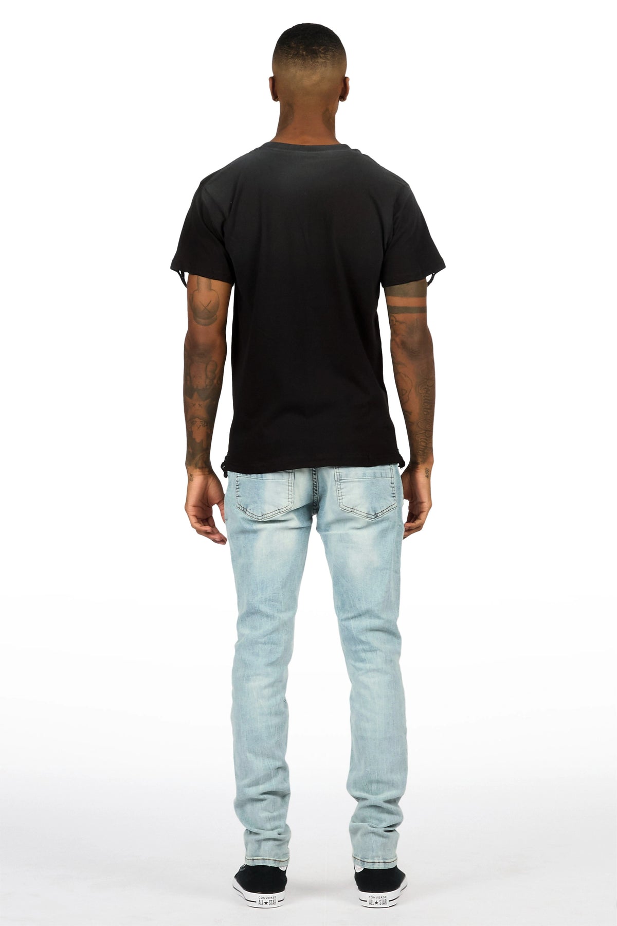 Essam Light Blue Skinny Fit Jean