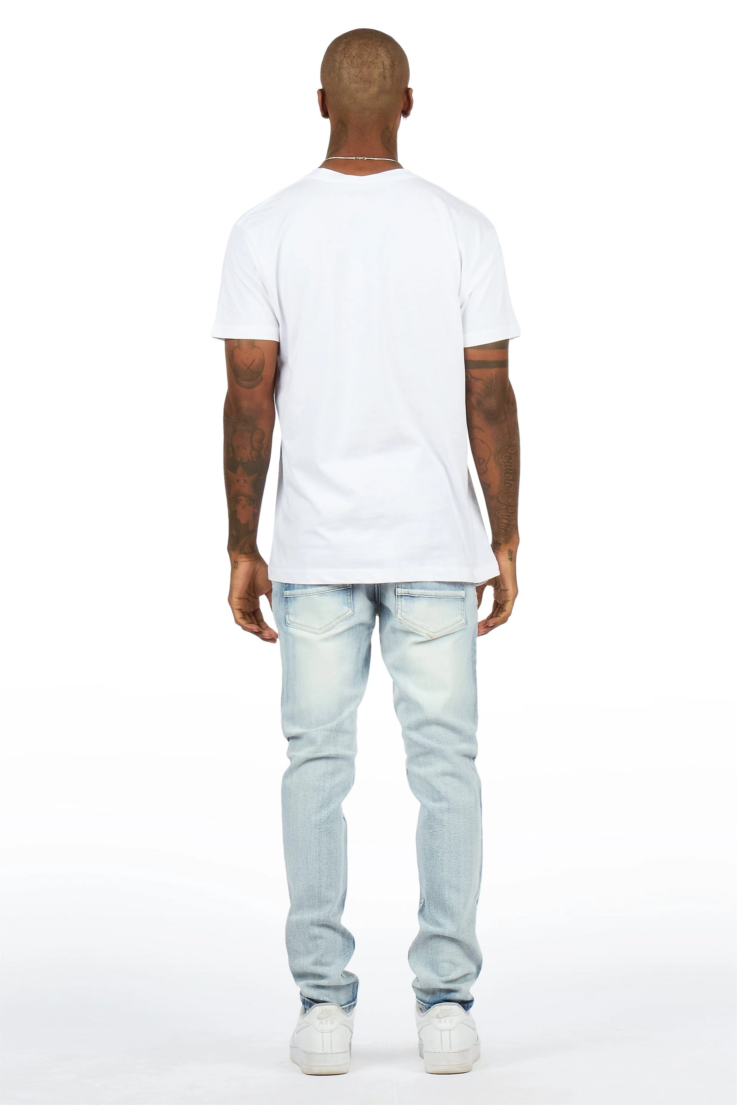 Jerell Light Sand Blue Slim Fit Jean