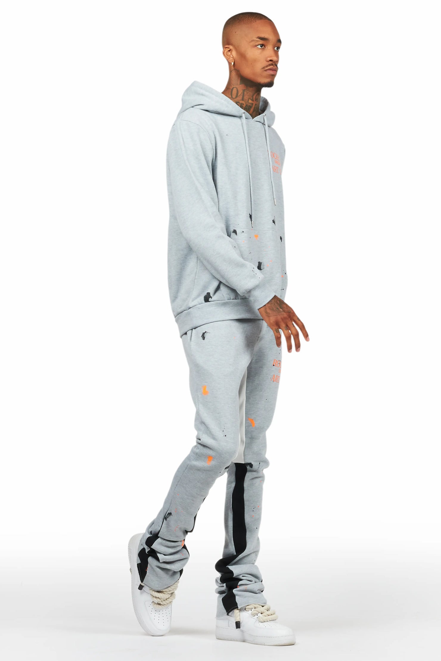 Raffer Heather Grey 2.0 Super Stacked Flare Track Set