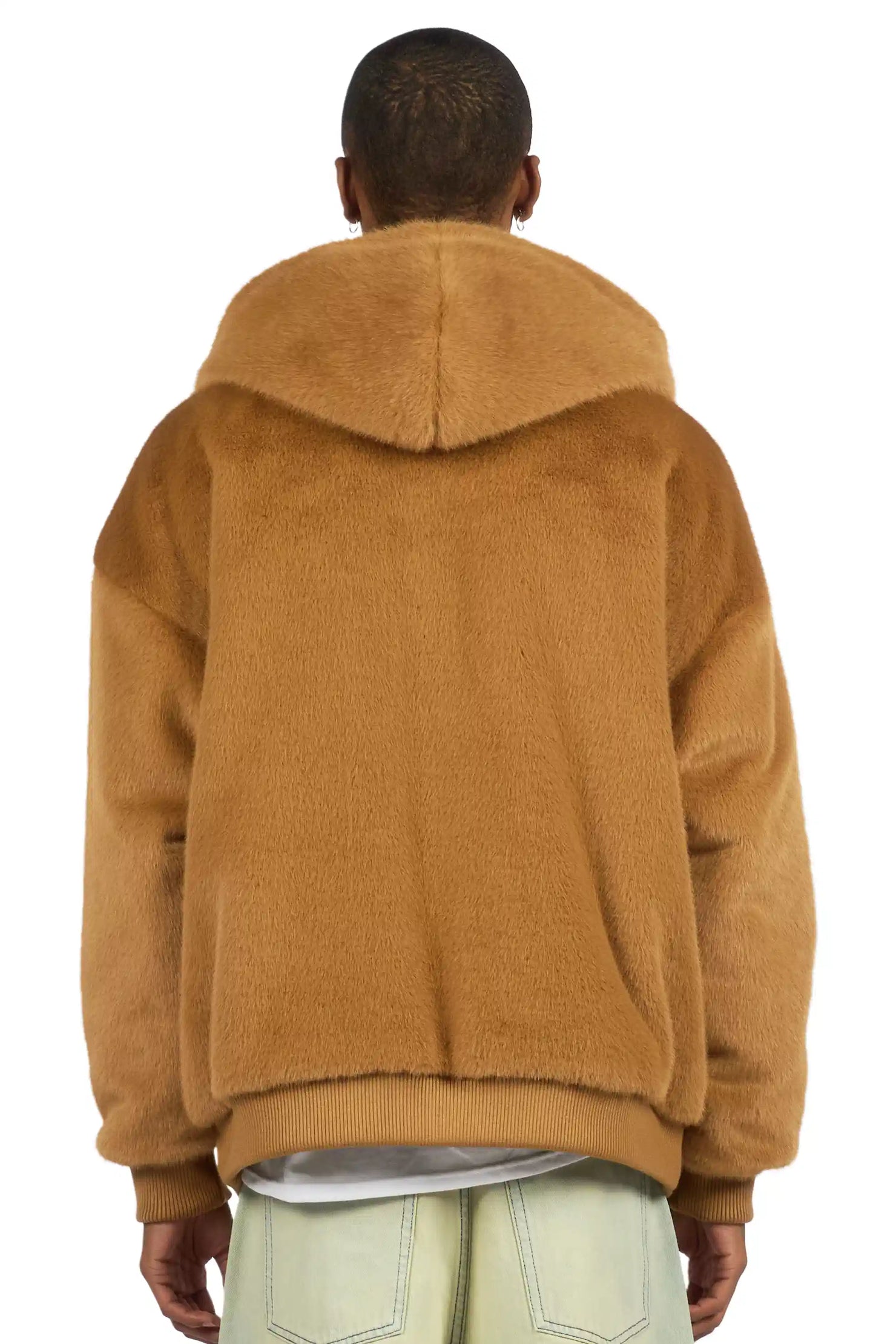 Iceevil Brown Fur Jacket