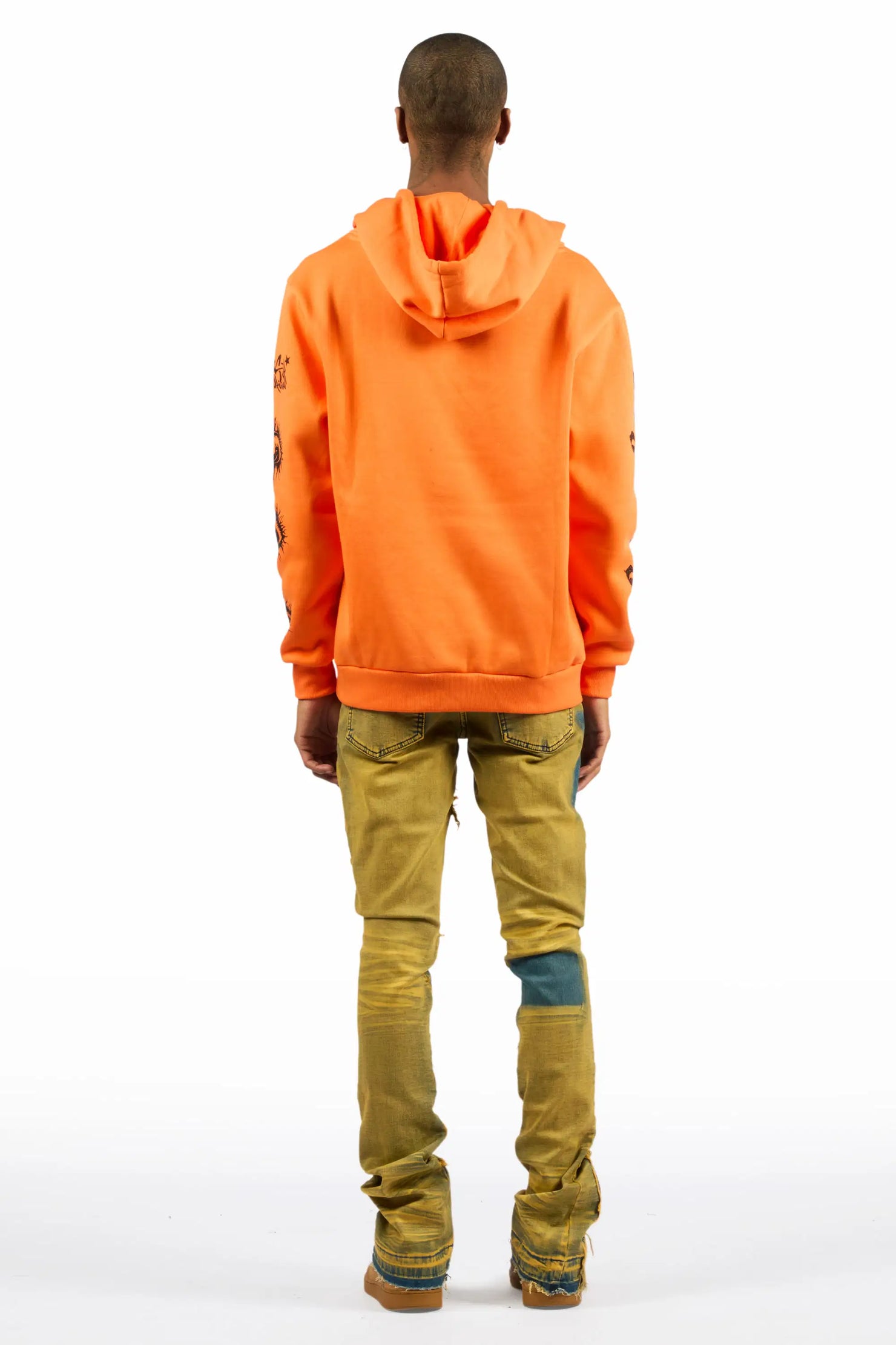 Raglord Tint Blue Stacked Flare Jean