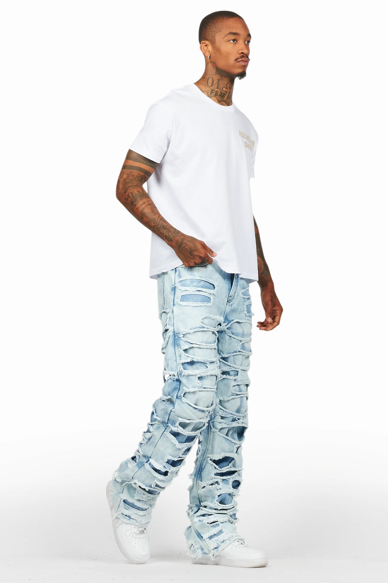 Luisu Blue Baggy Fit Jean