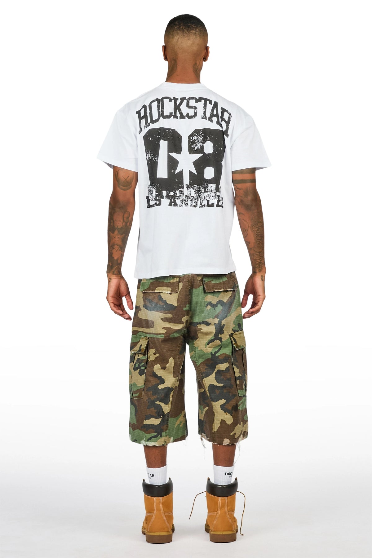 Bronsen Camo Cargo Jort