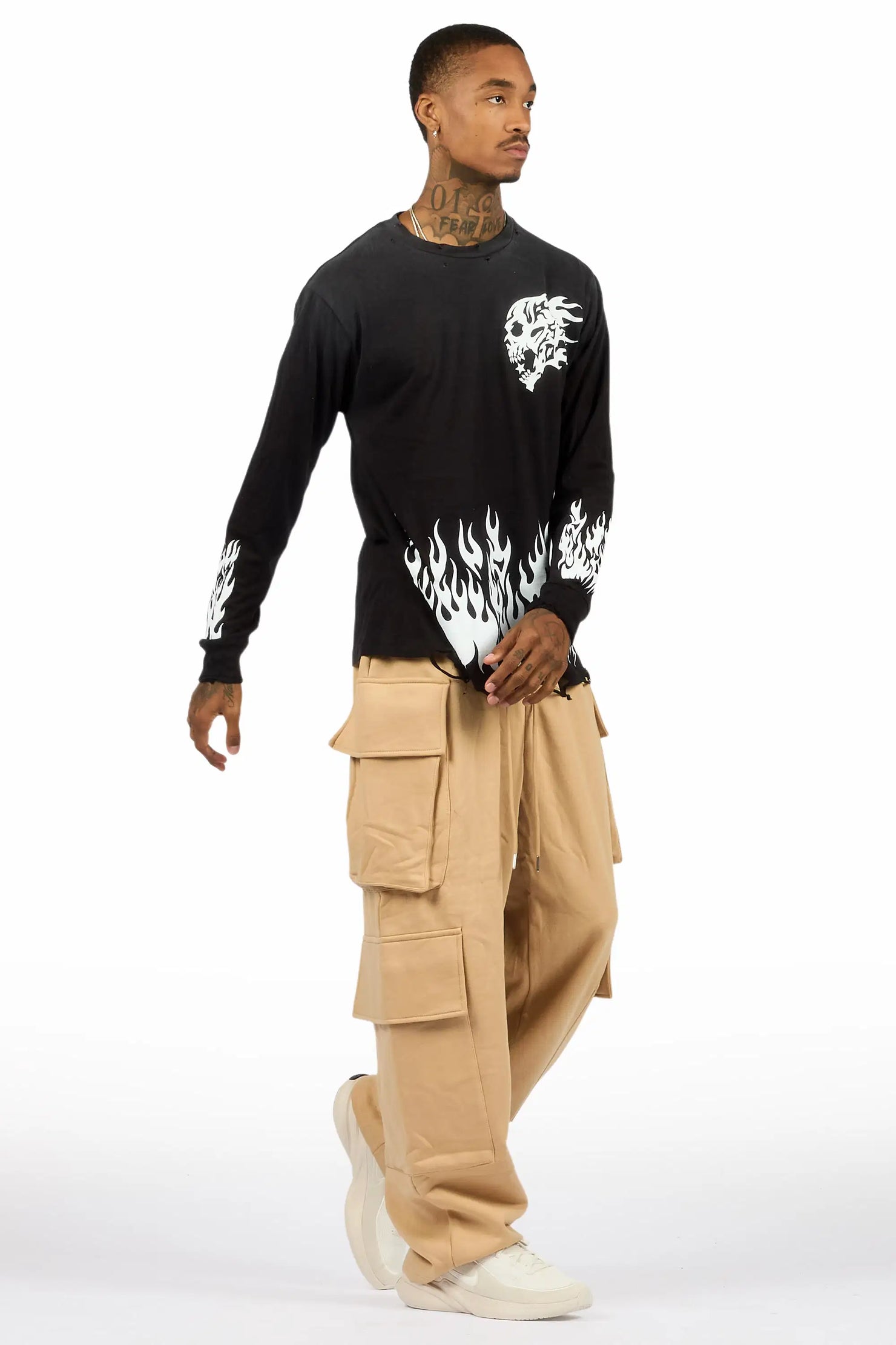 Default Vintage Sand Baggy Pant