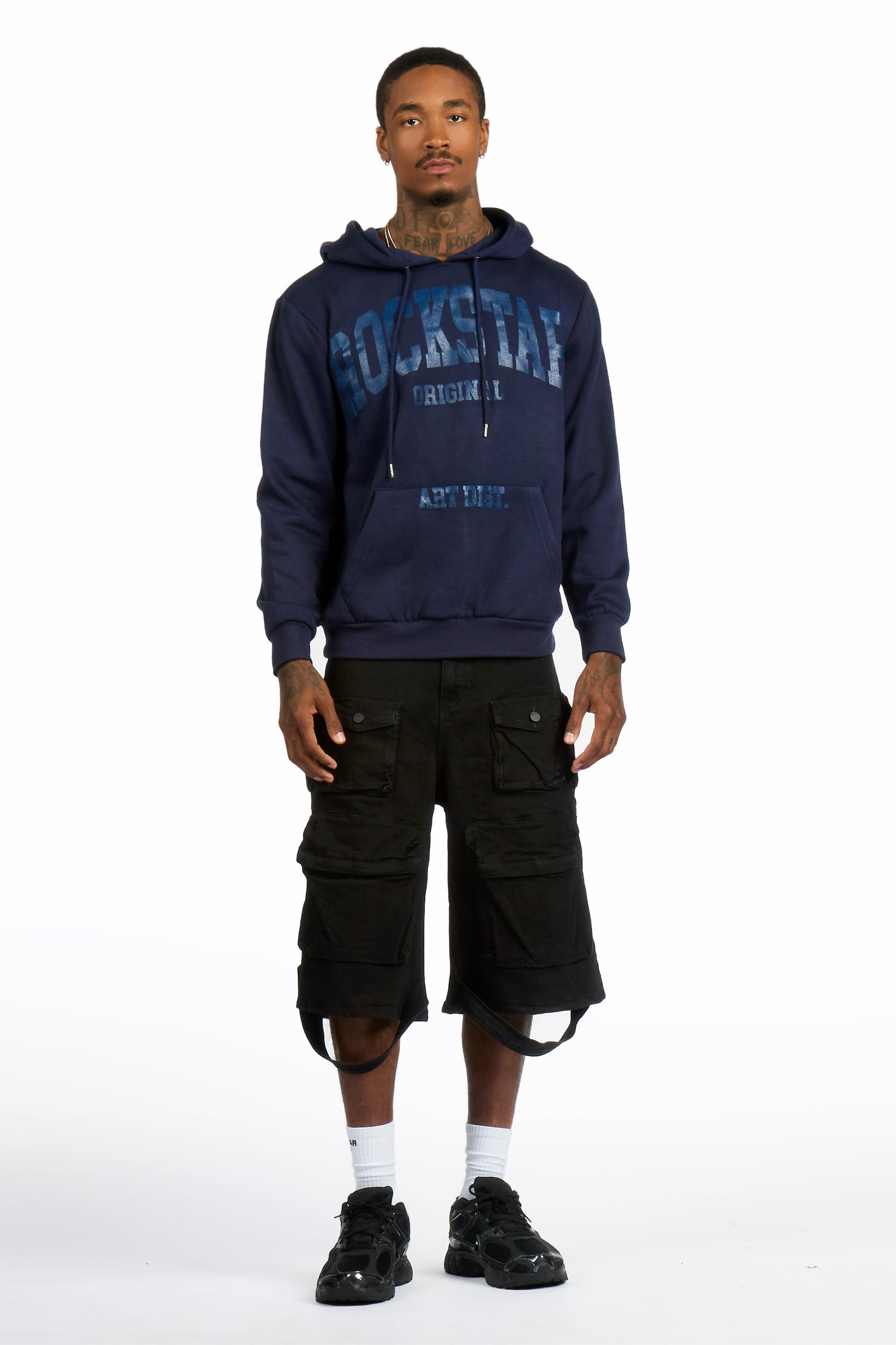 Nelly 3.0 Navy Graphic Hoodie