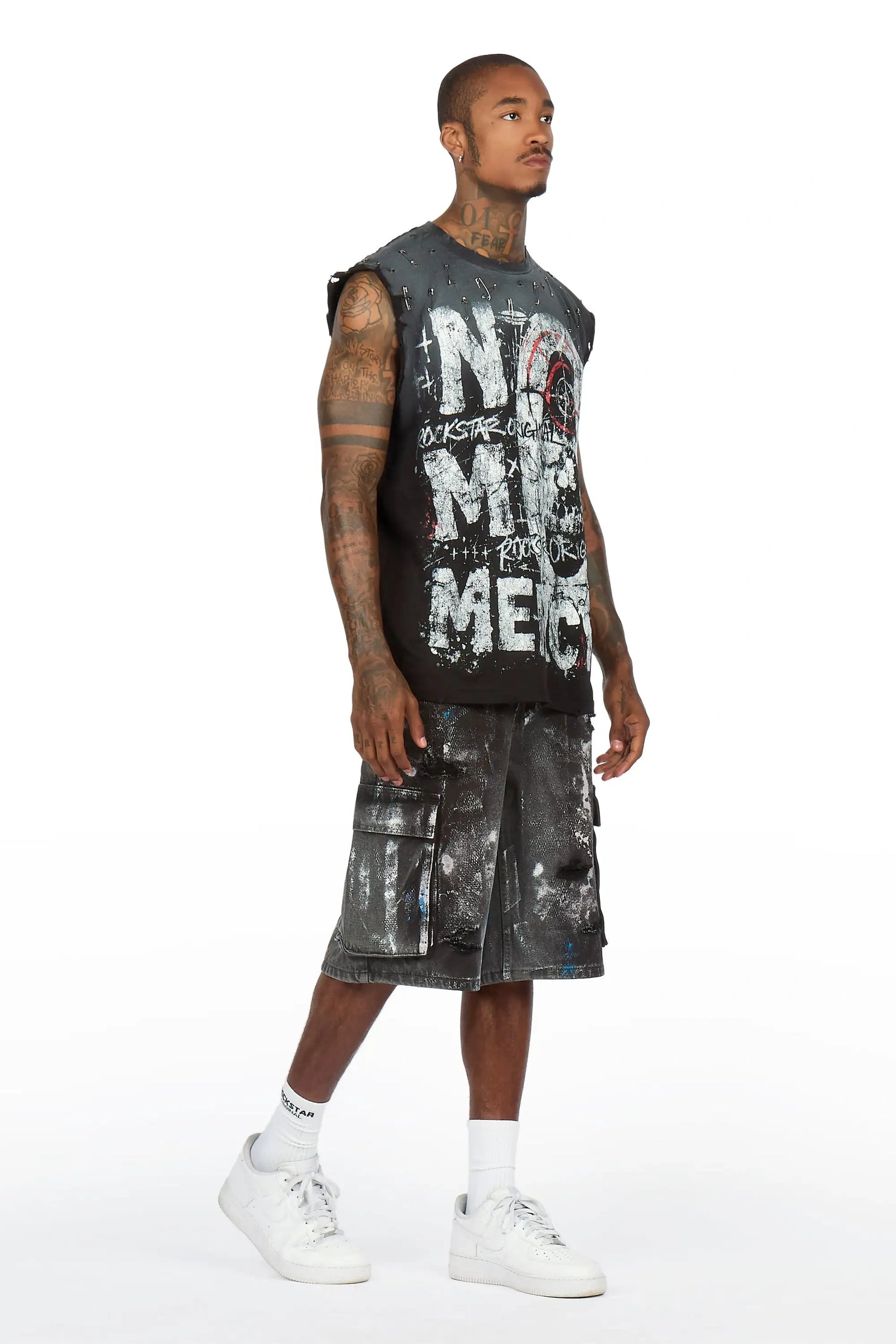 Fonte Black Denim Jort