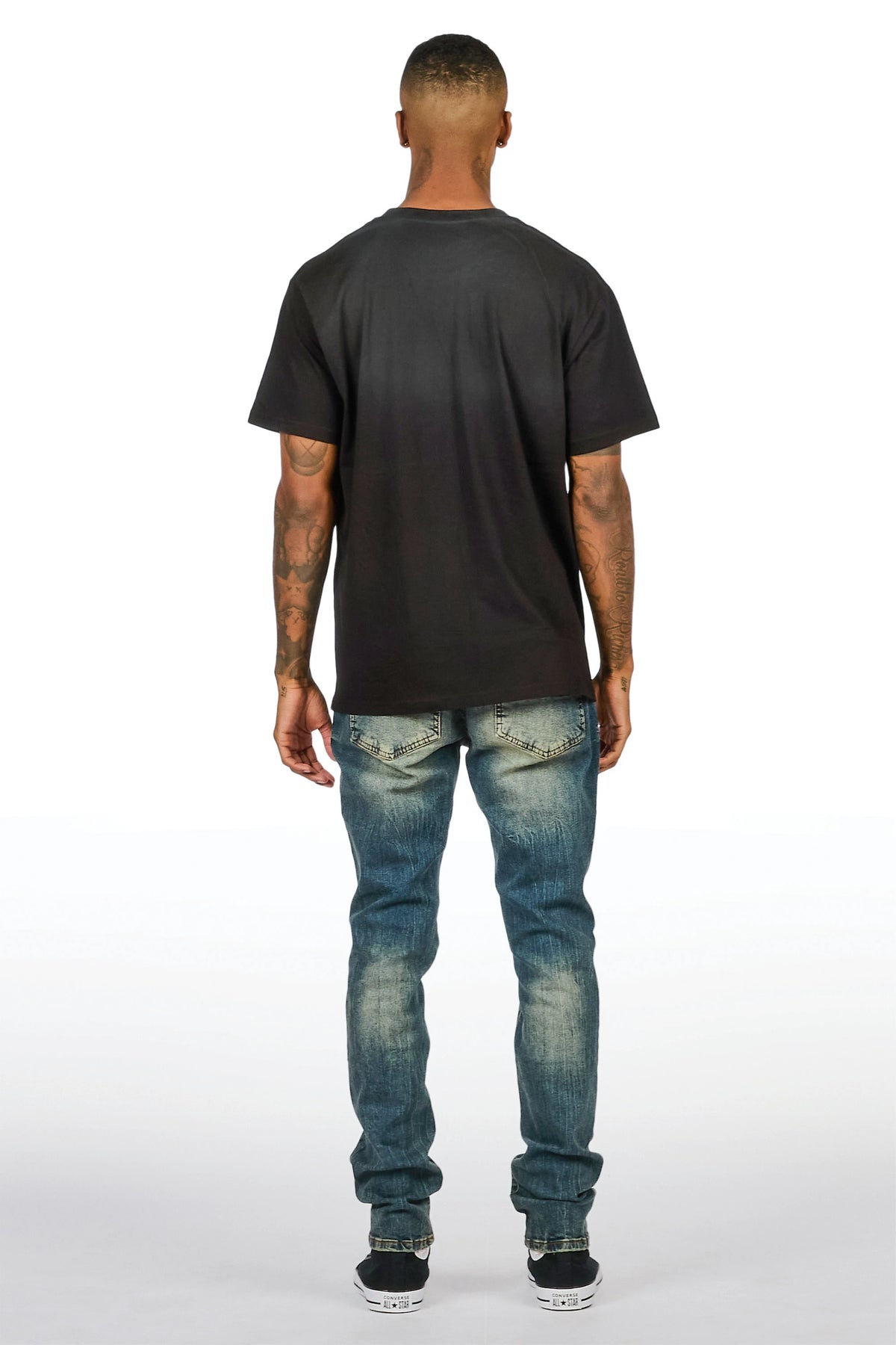 Essam Blue Skinny Fit Jean