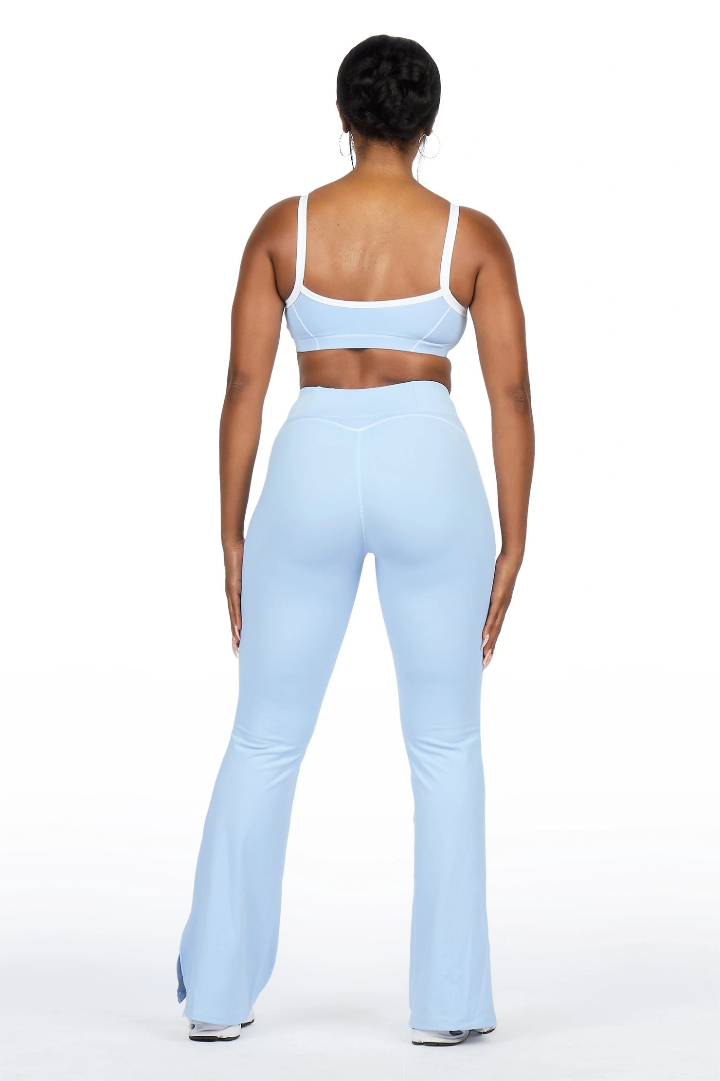 Keilana Blue Active Flare Pant Set