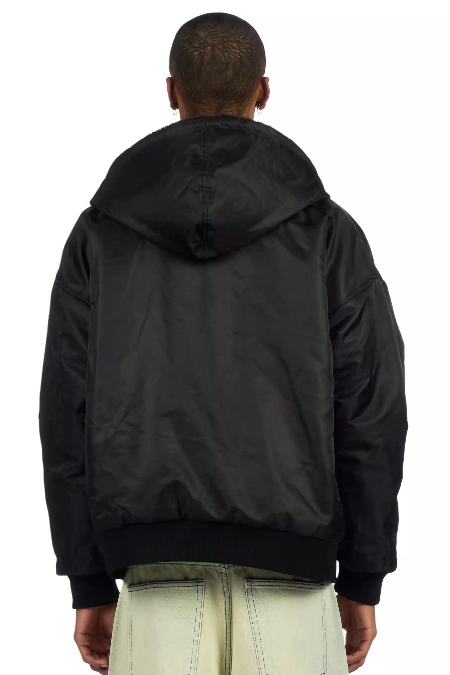 Iceevil Black Fur Jacket