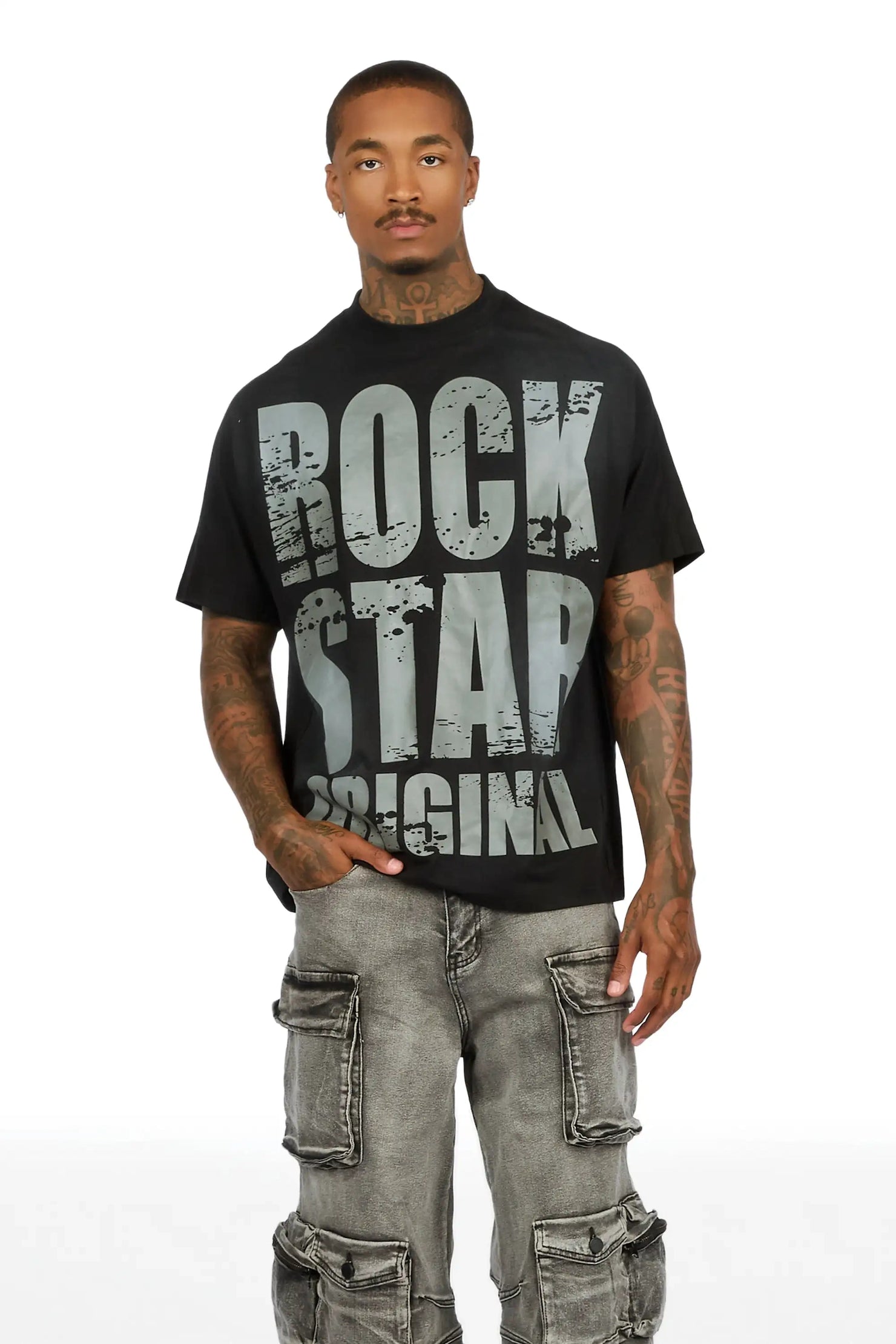 Higantic Black Dolman T-Shirt