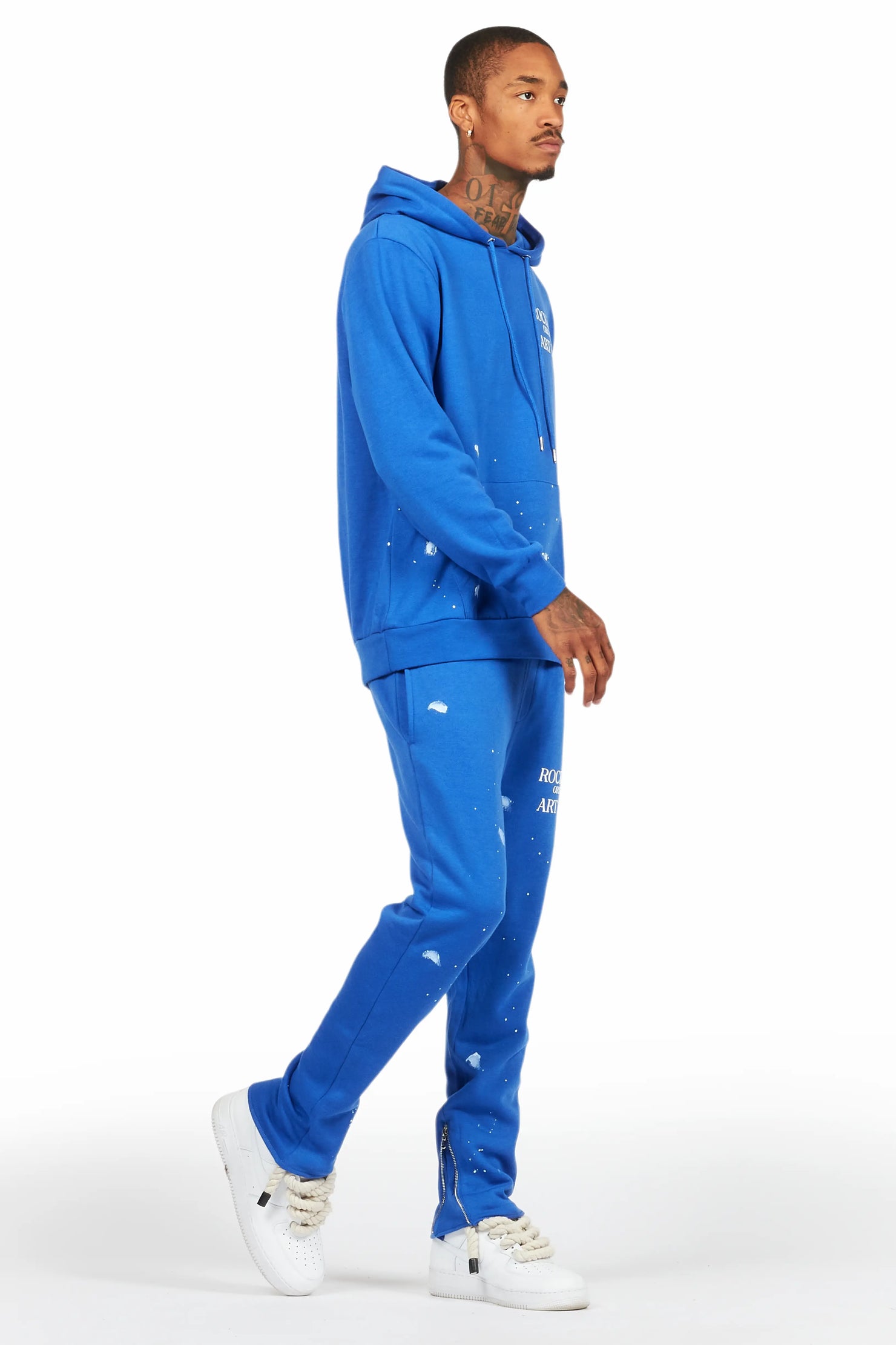 Raffer Royal Blue 2.0 Slim Fit Track Set