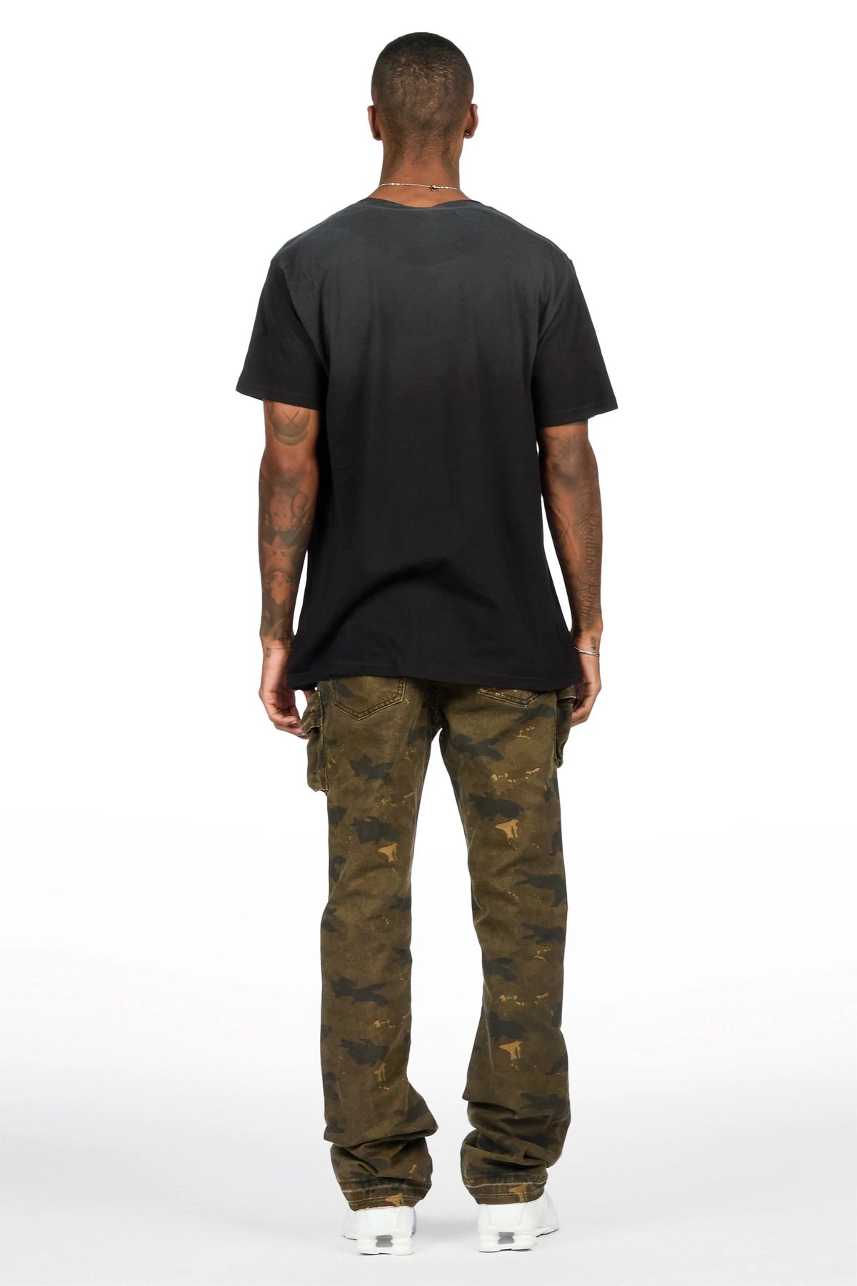 Savion Camo Stacked Jean