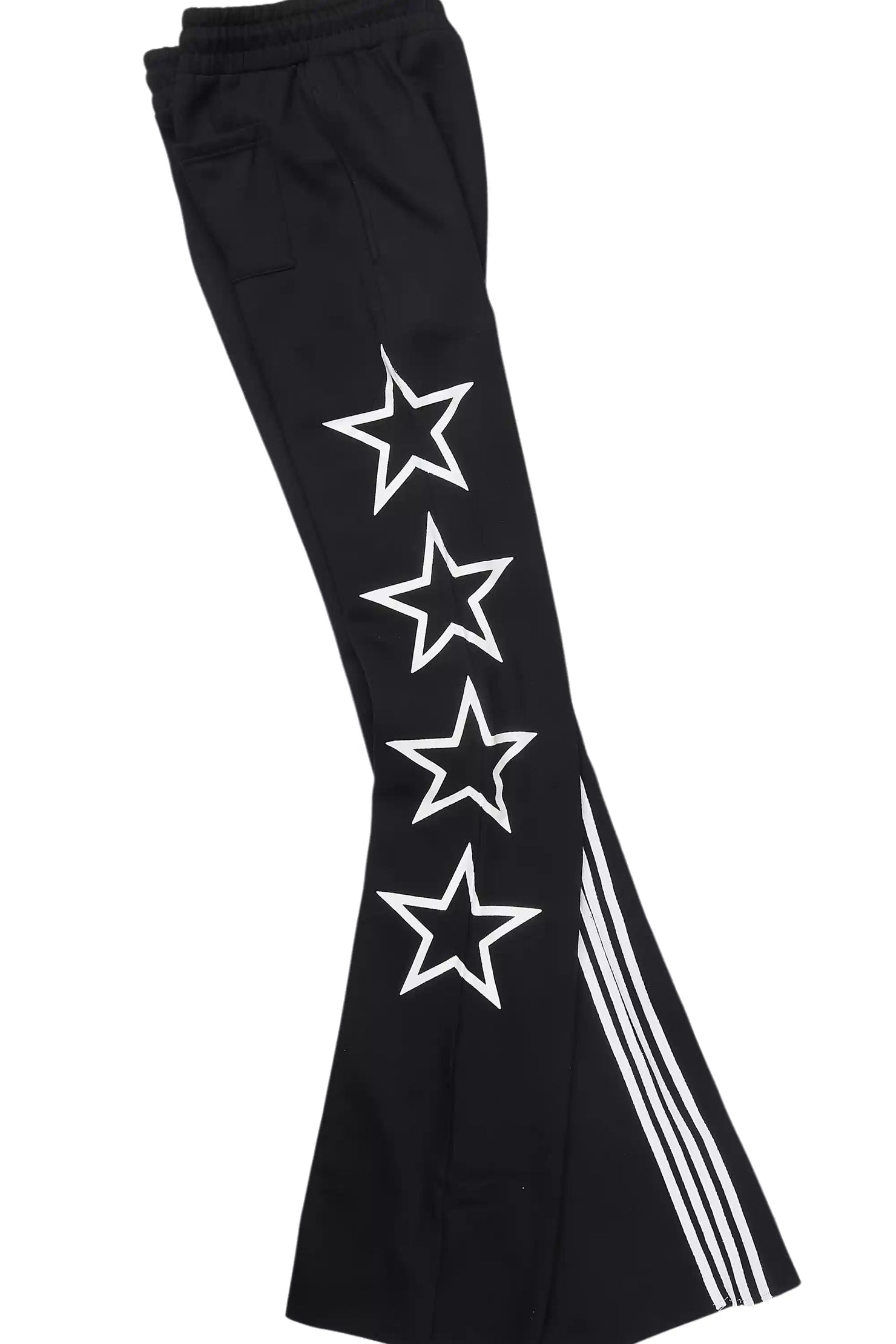 RSO 8 White T-Shirt/Baggy Stacked Track Set