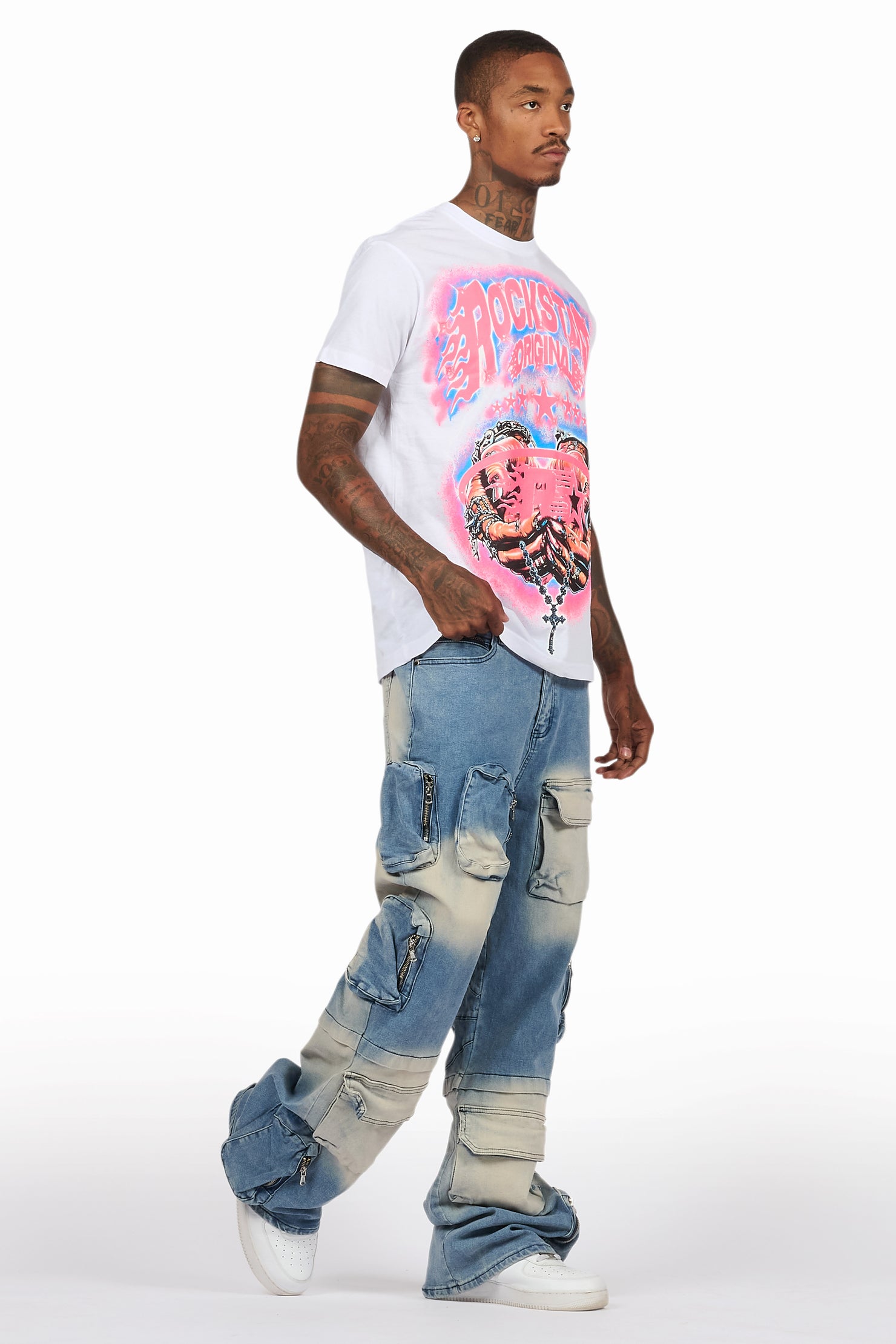 Pocketeer Tint Baggy Cargo Fit Jean