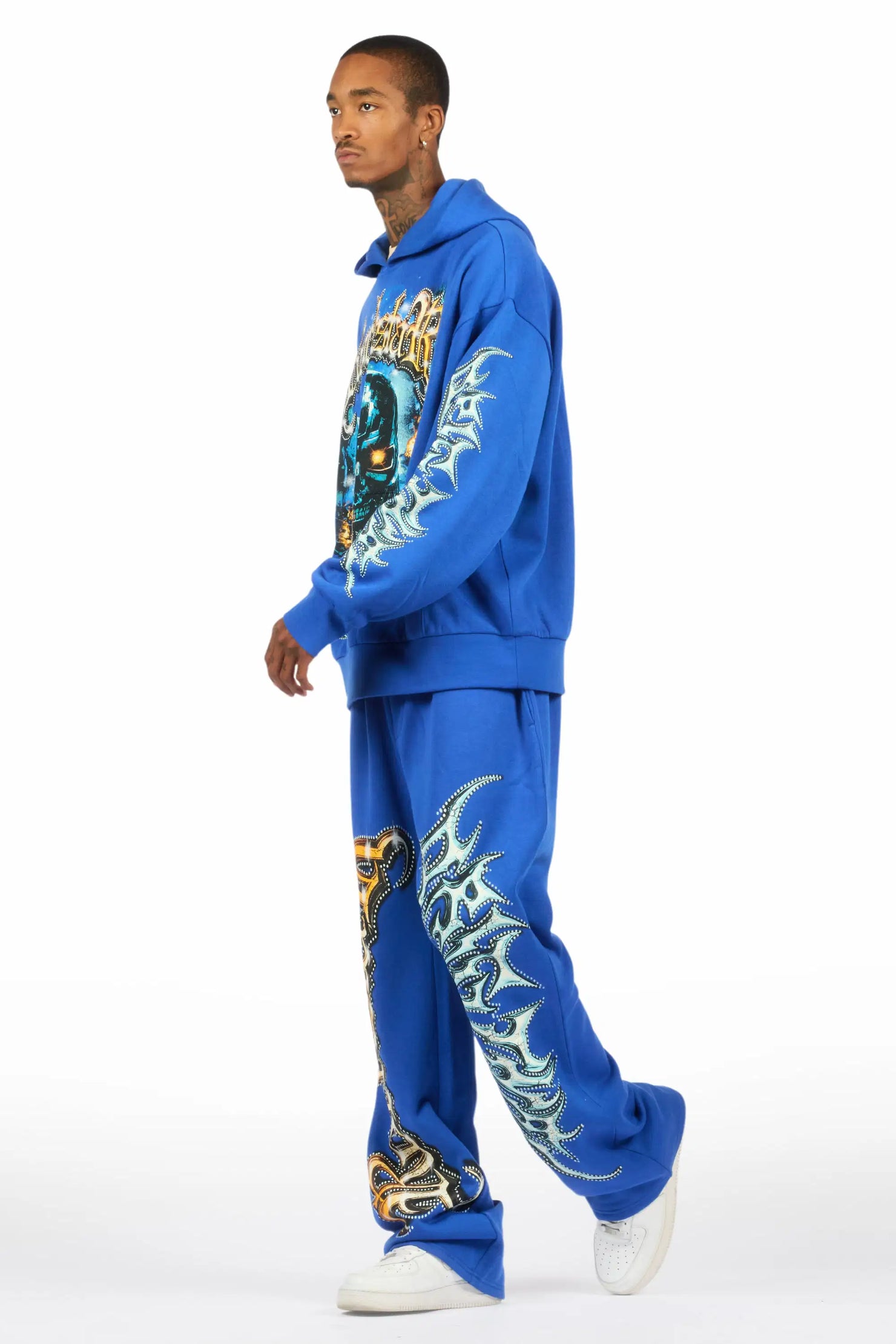 Mesin Royal Hoodie/Baggy Pant Track Set