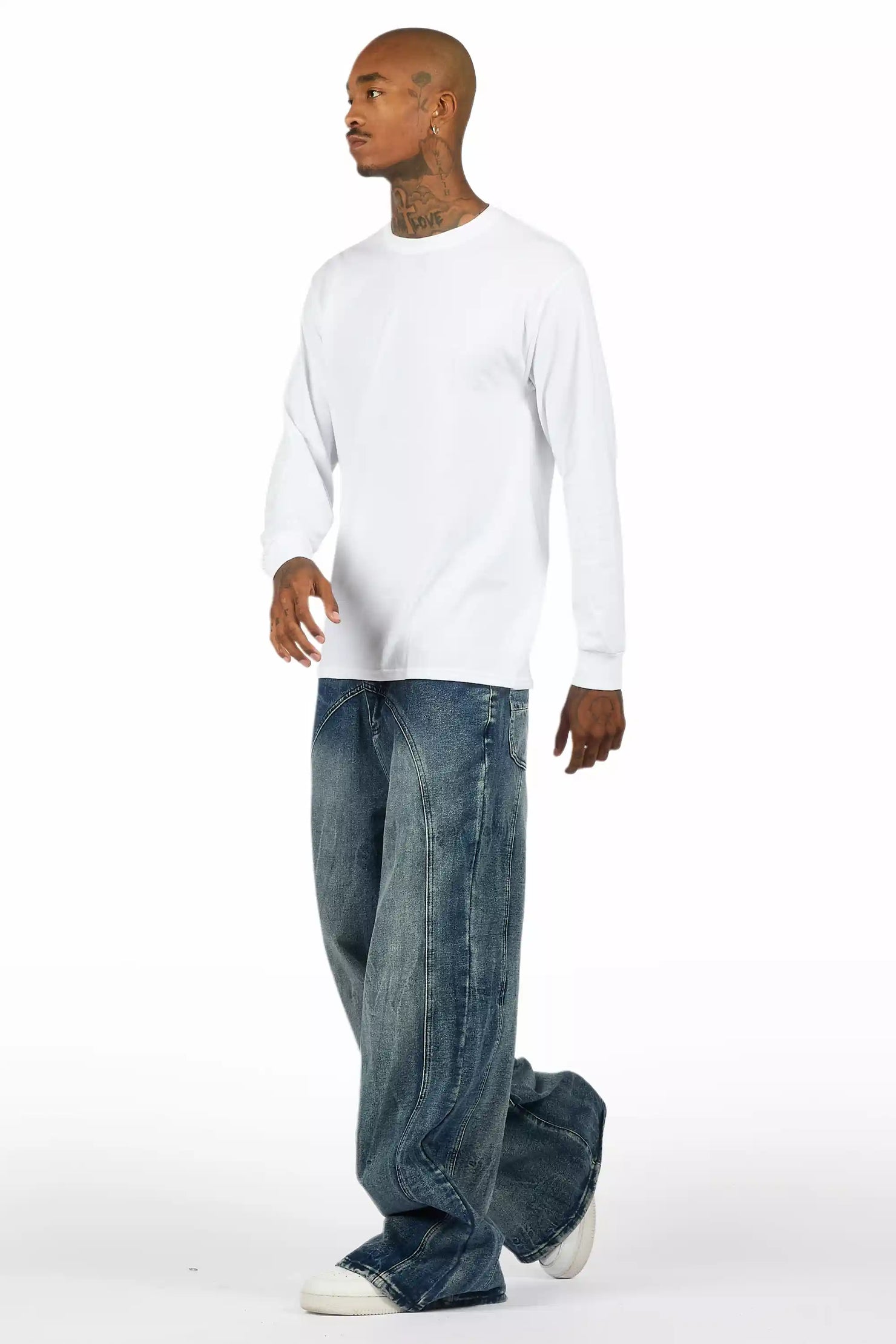 Ballen Blue Baggy Jeans