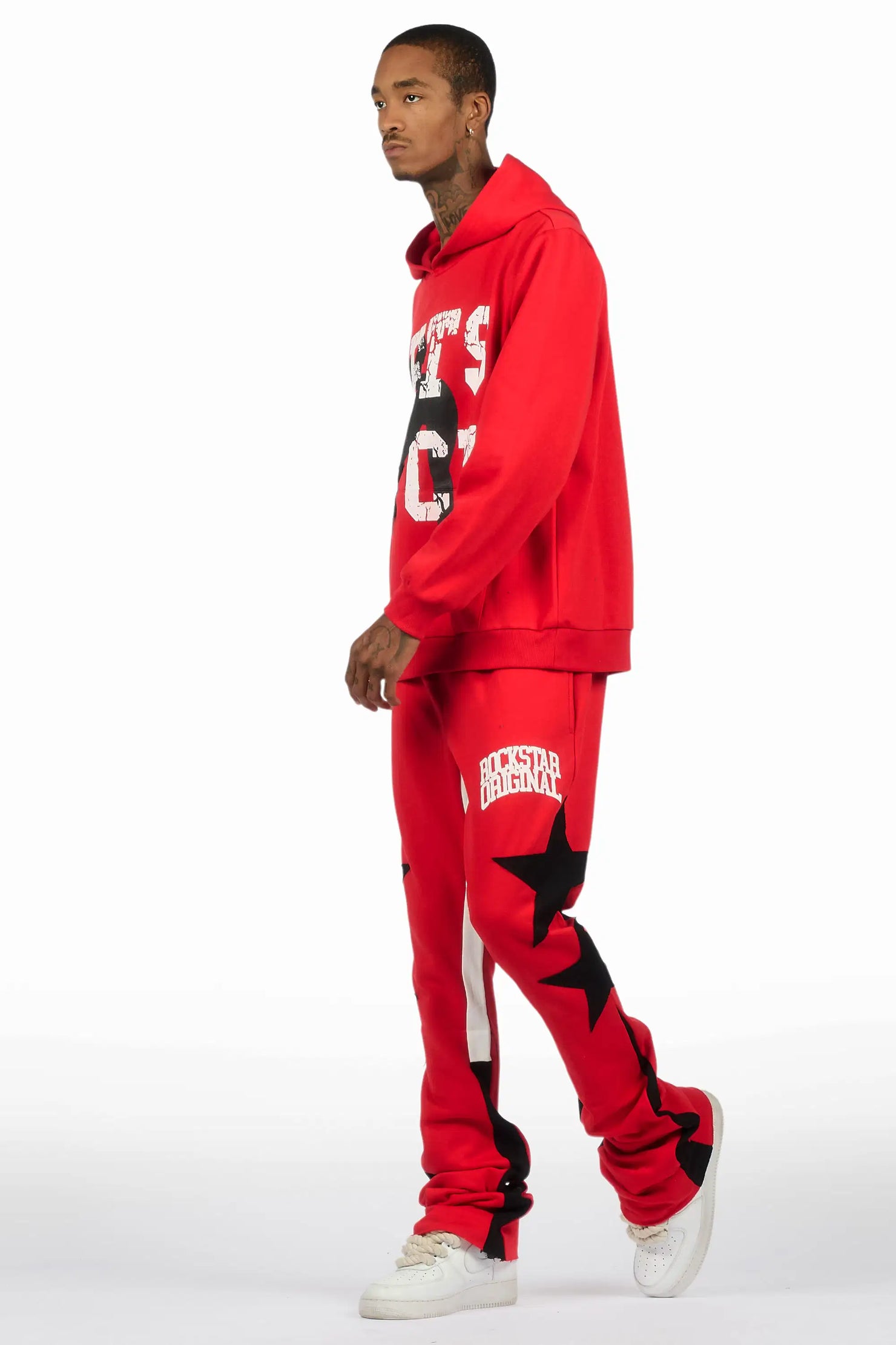 Pacino Red Stacked Track Set