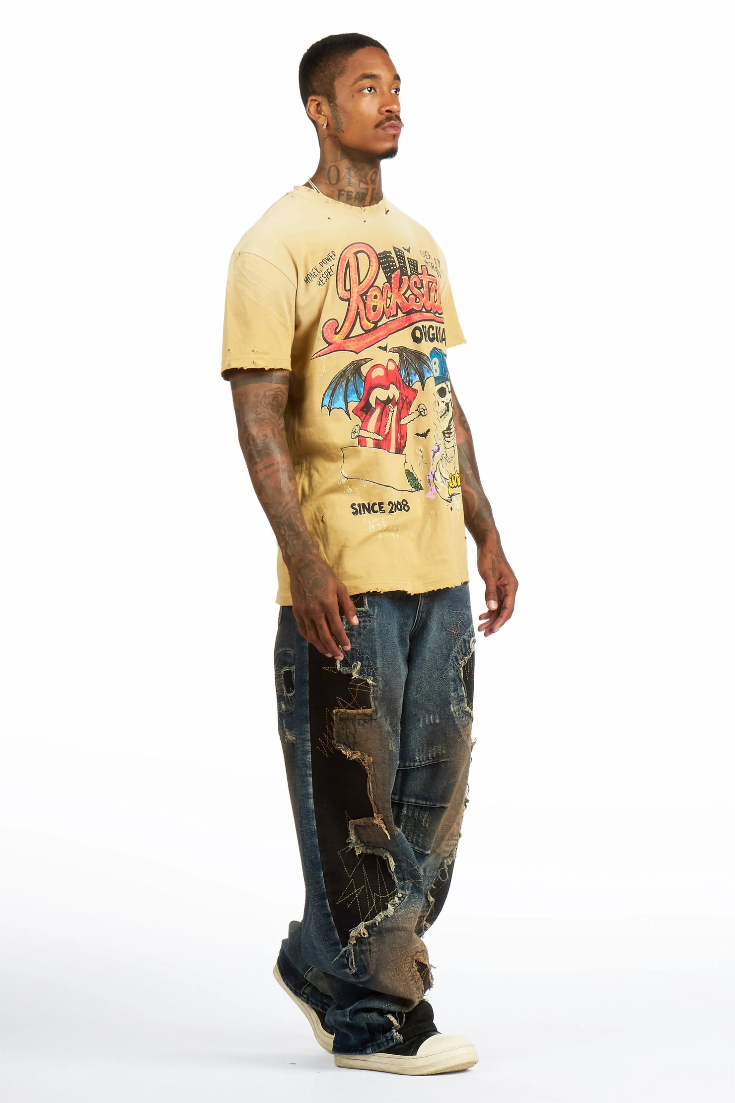 Tylen Blue Barrel Fit Jean