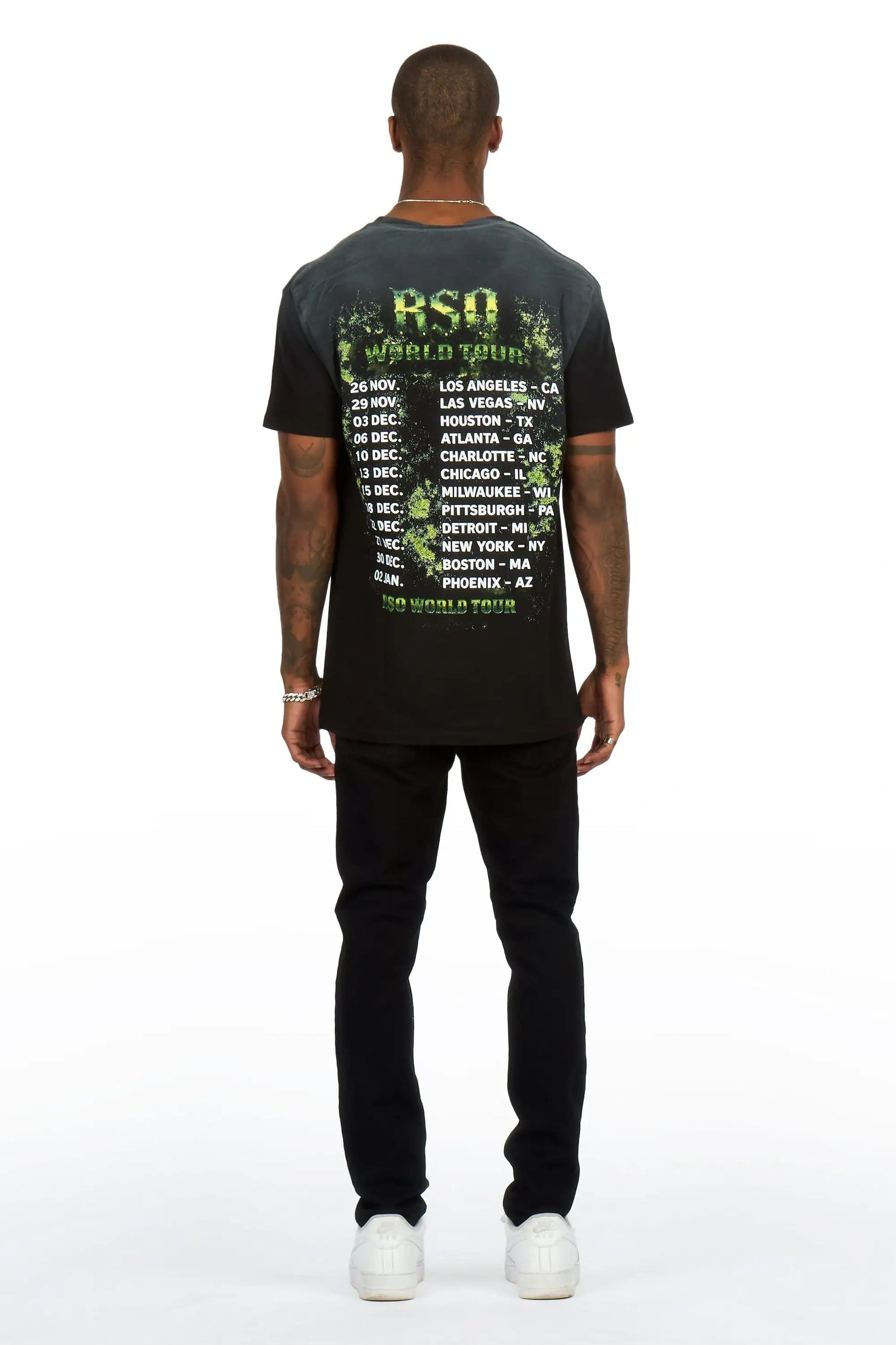 Devaughn Jet Black Slim Fit Jean