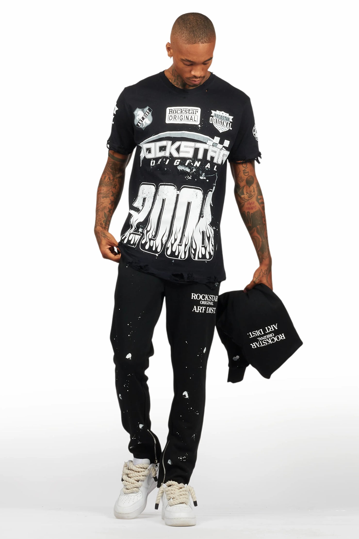 Raffer Black 2.0 Relaxed Fit Track Set