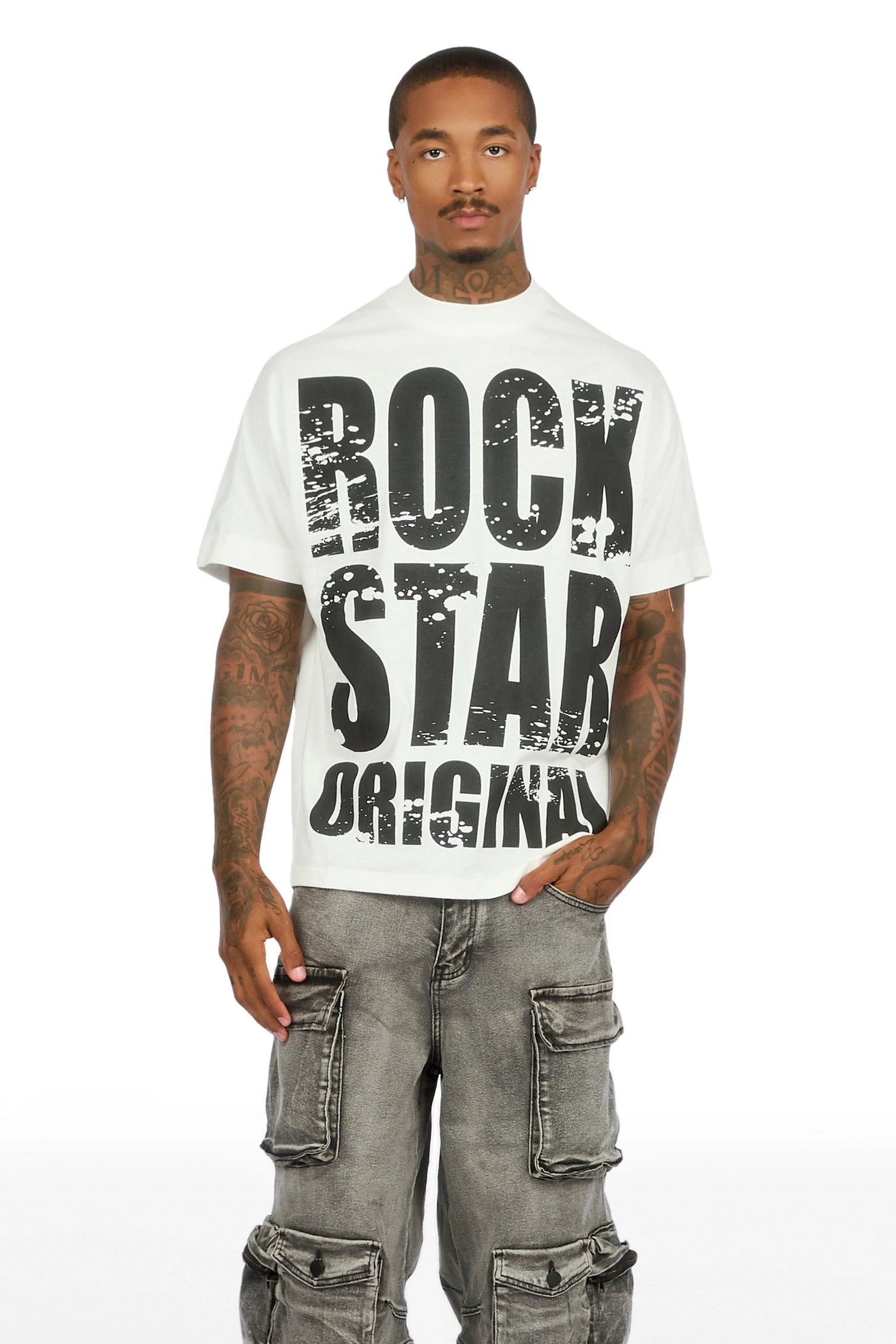 Higantic White Dolman T-Shirt