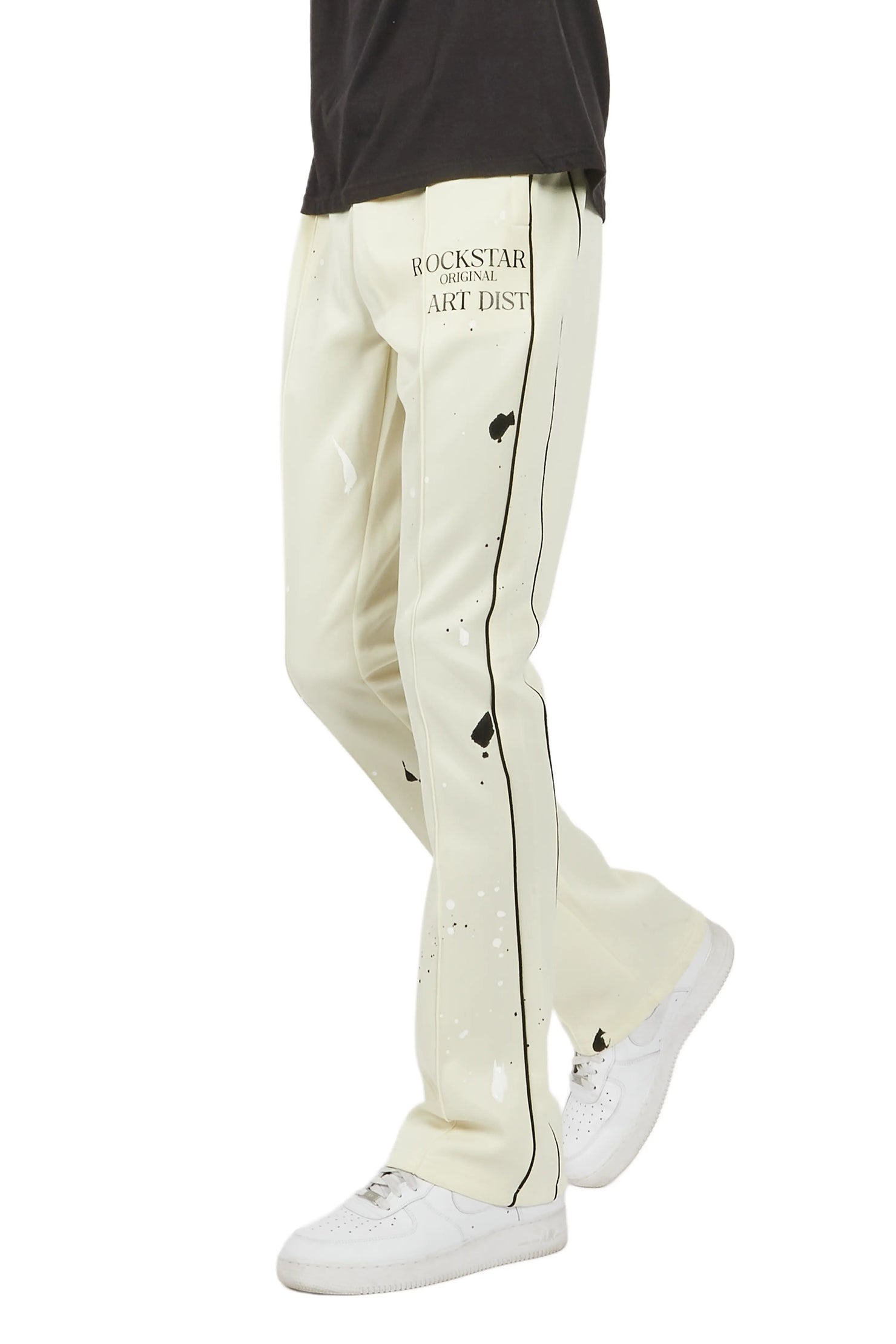 Jaco Cream Stacked Flare Pant