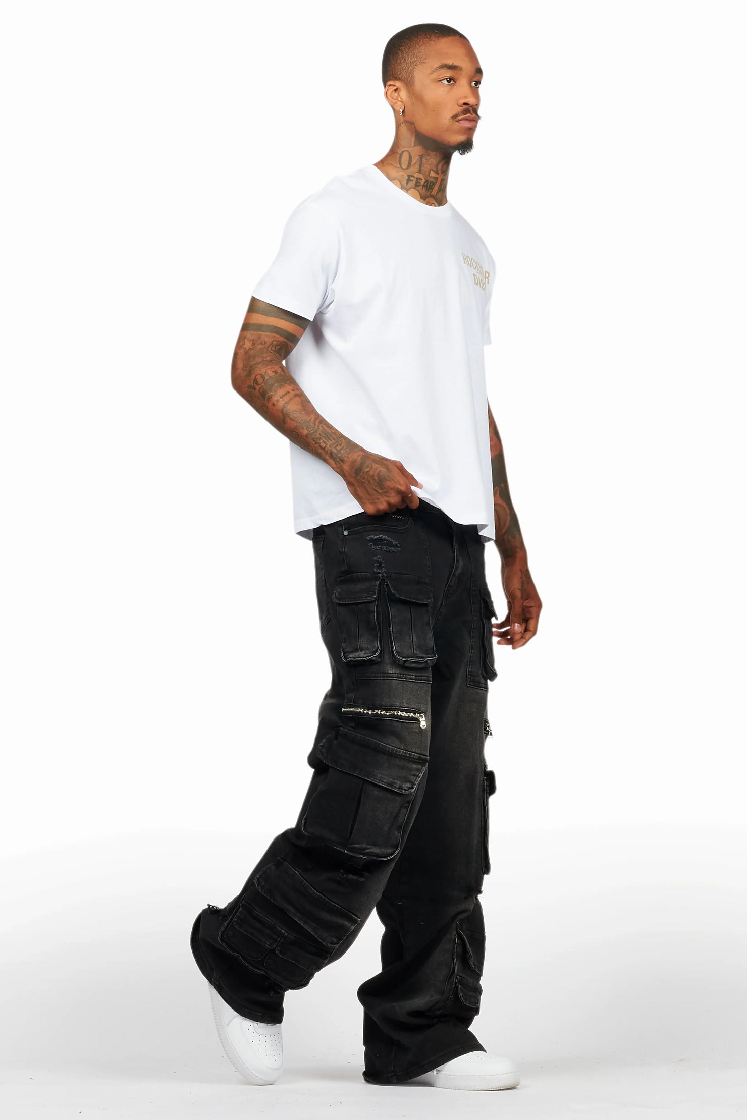 Zorig Black Baggy Fit Jean