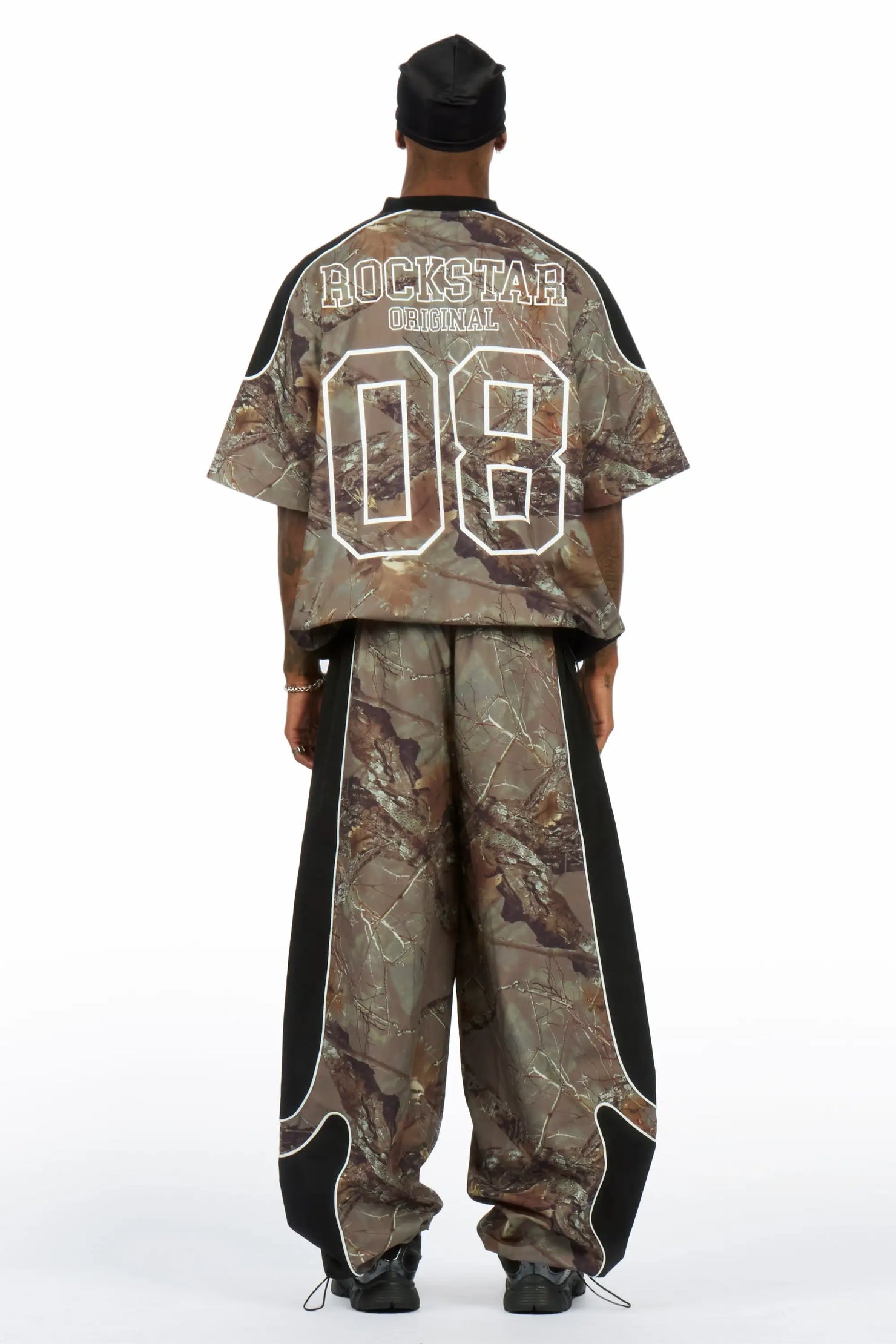 Finda Camo Windbreaker Teen Nylon Track Set