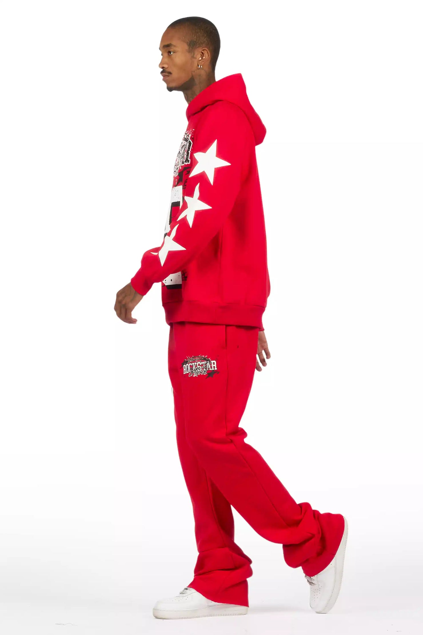 Allstar Red Stacked Track Set