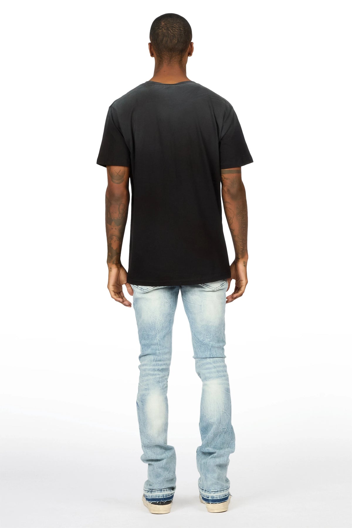 Kurnie Medium Blue Stacked Jean
