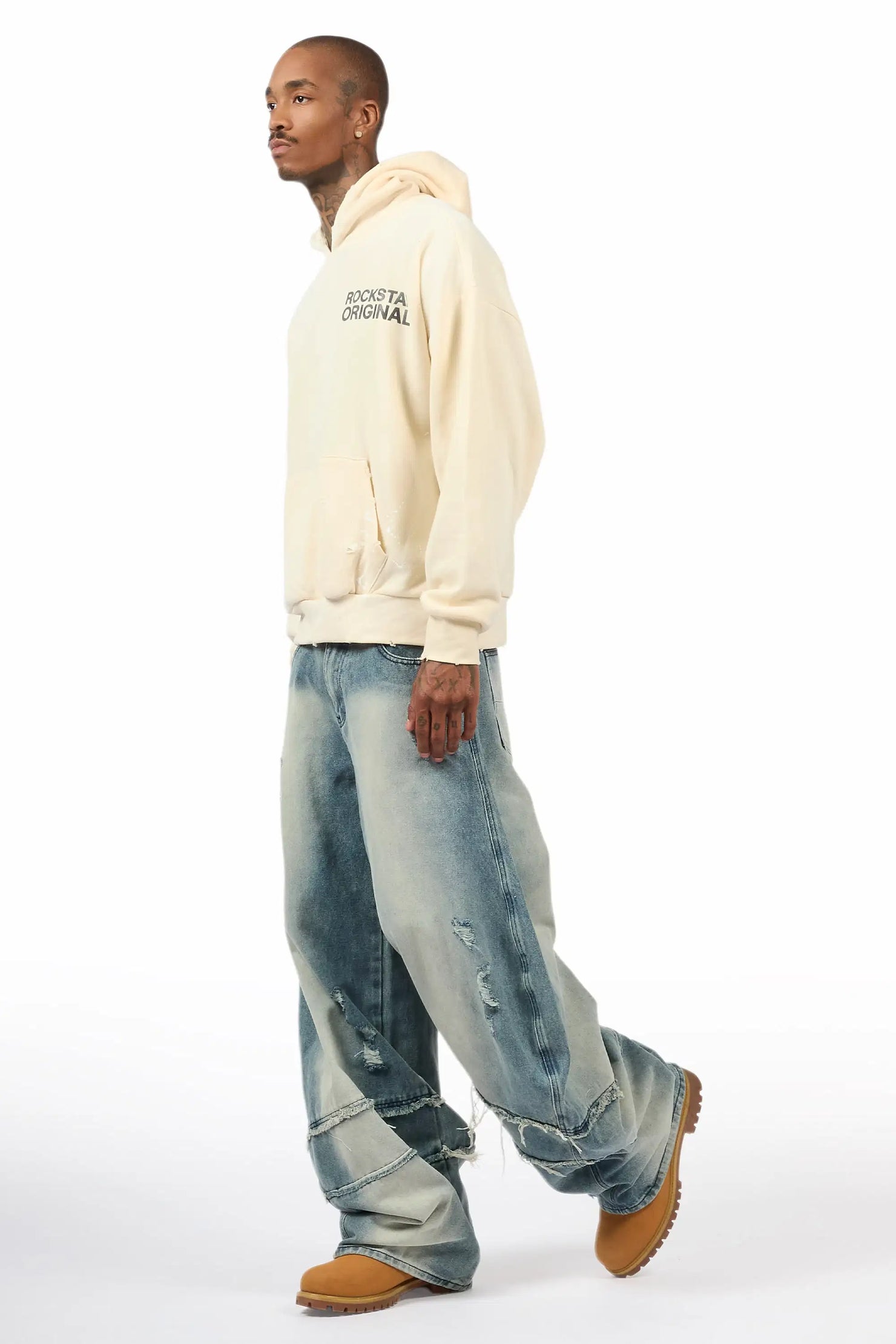 Novacane Blue Barrel Fit Jean