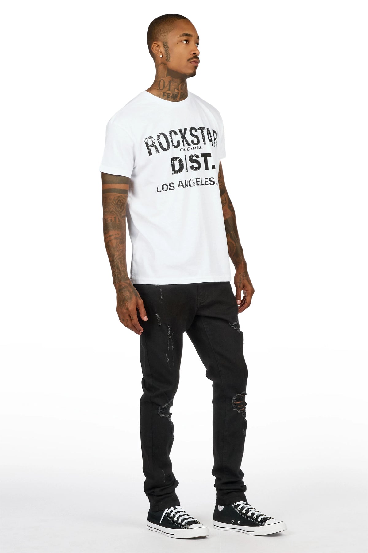 Minton Jet Black Skinny Fit Jean